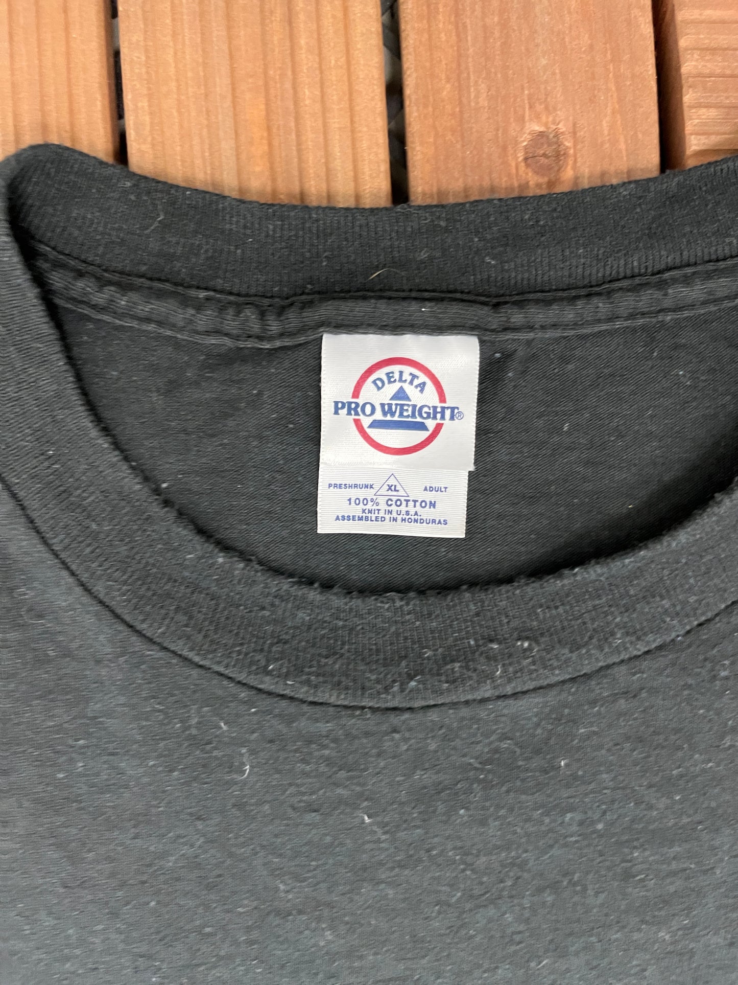 Bon Jovi Local Crew 2003 Tour Graphic Tee | Size X-Large | Vintage 2000s Rock Music Black T-Shirt |