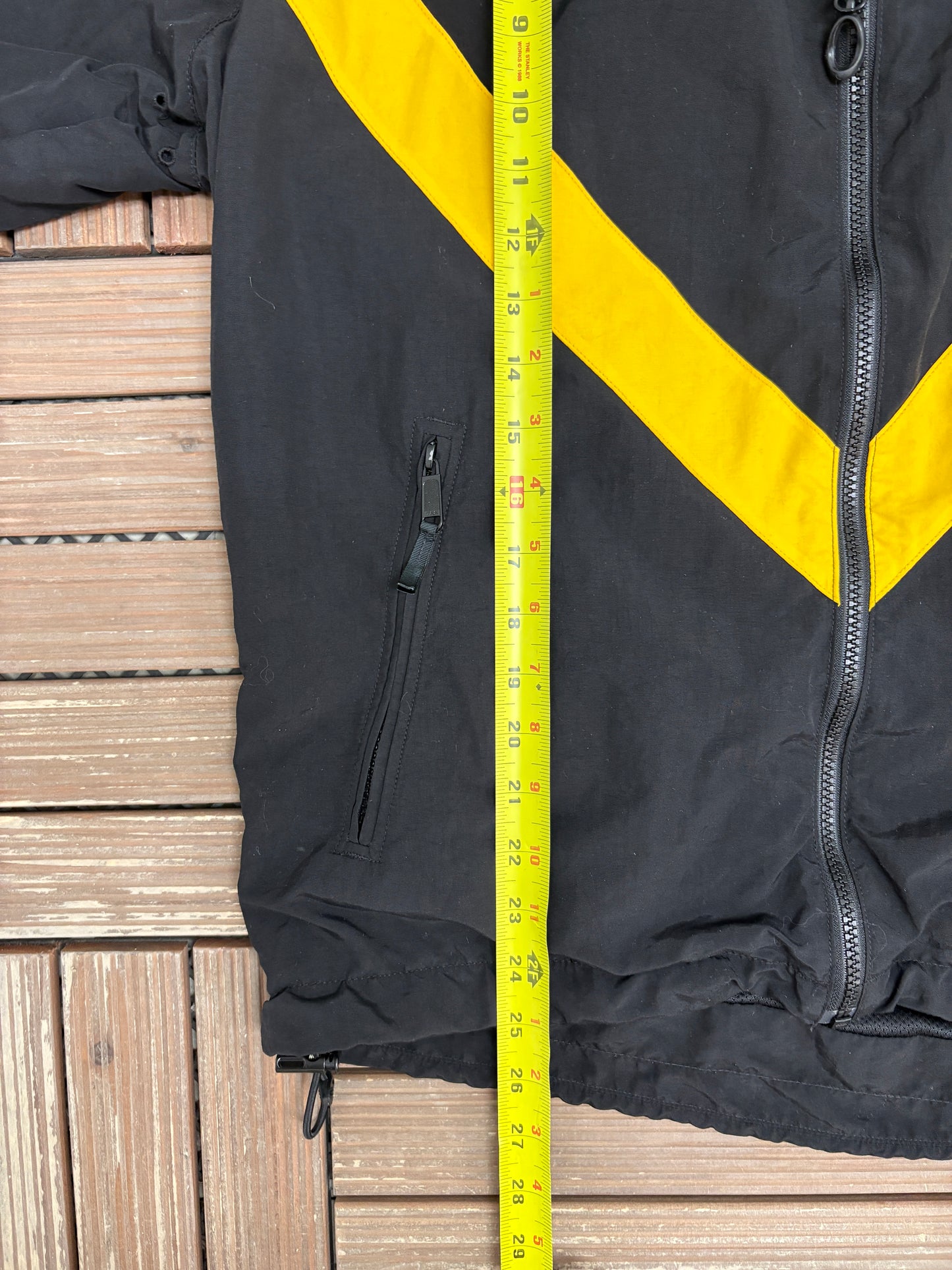 United States Army Embroidered Graphic Windbreaker | Size Small | Vintage 2000s Military Black Jacket |