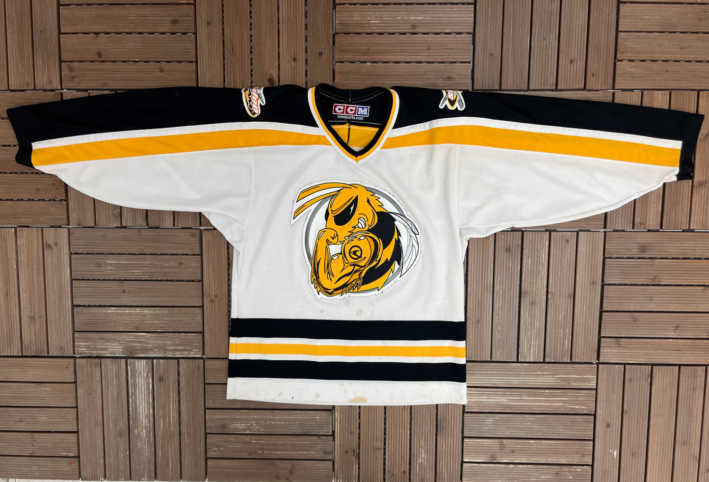 Ski-Doo Team Hockey Jersey | Size Small | Vintage 2000s Hockey White Jersey |