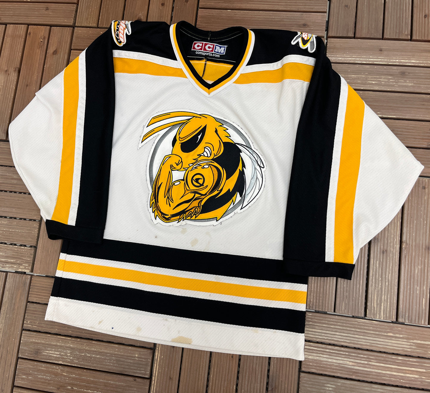 Ski-Doo Team Hockey Jersey | Size Small | Vintage 2000s Hockey White Jersey |