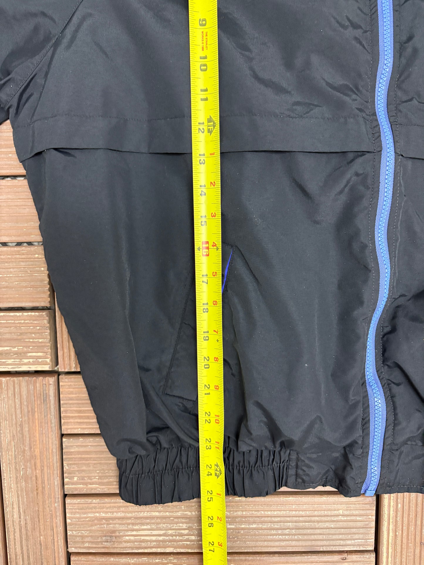 Radical Rain Gear Golf Graphic Windbreaker | Size Large | Vintage 1990s Golf Black Windbreaker |