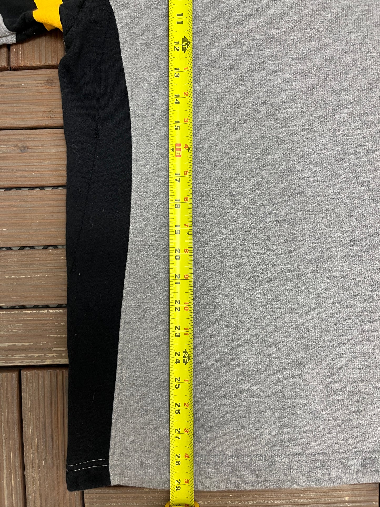 Pittsburgh Steelers Stitched Graphic Crewneck | Size Medium | Vintage 1990s NFL Football Grey Sweater |