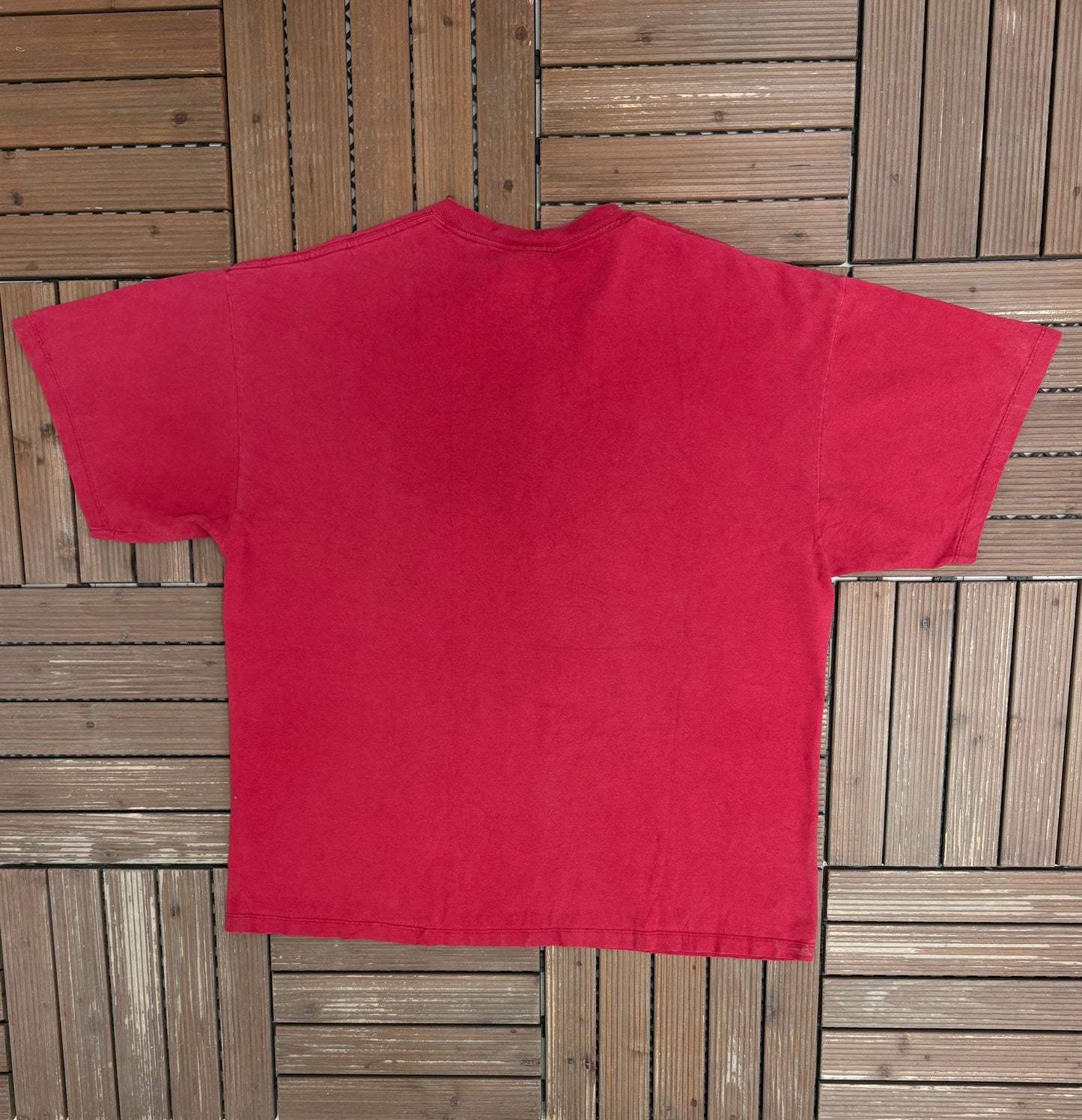 Yellowstone National Park Graphic Tee | Size XX-Large | Vintage 1990s Tourist Promotional Red T-Shirt |