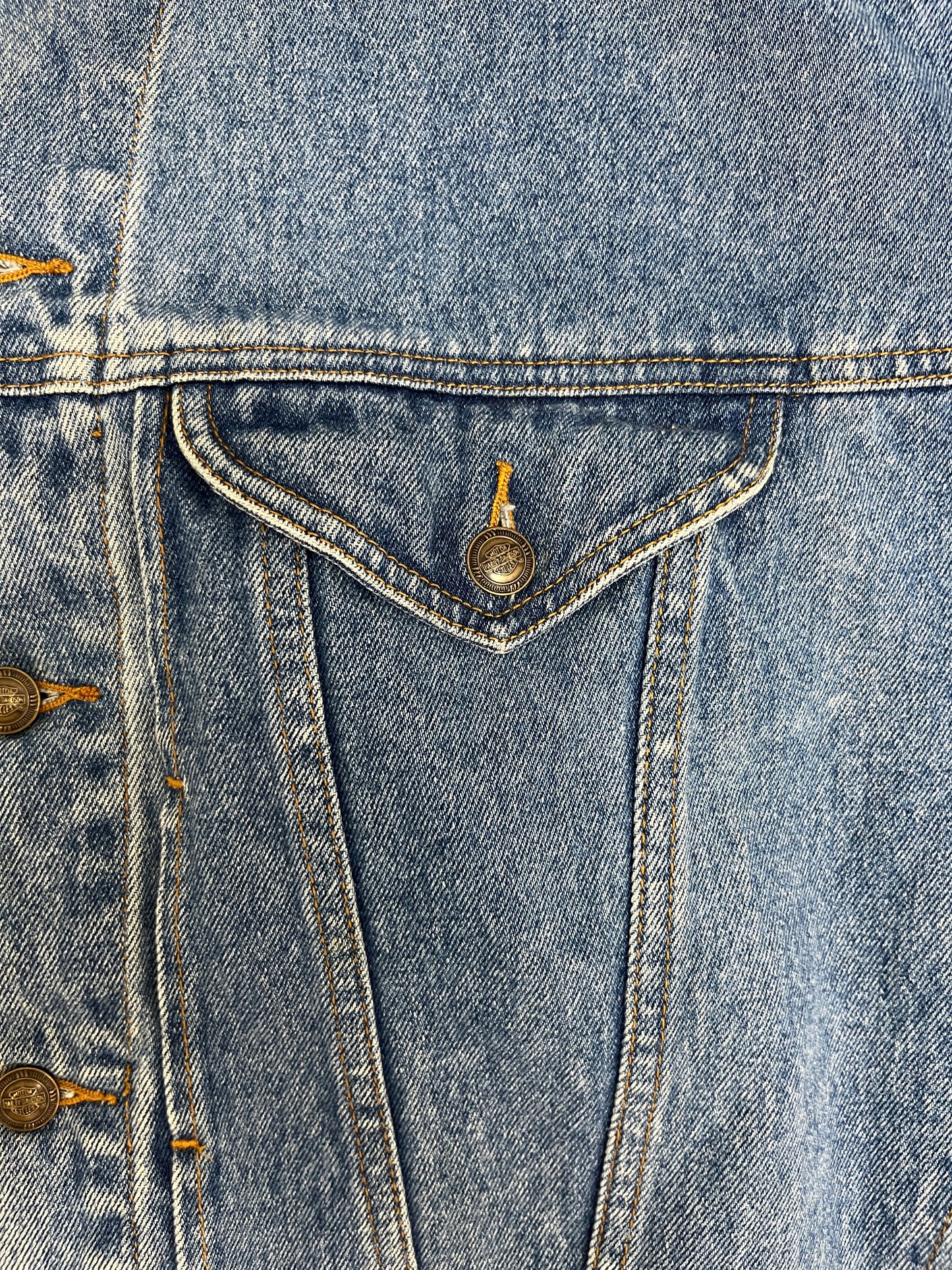 Tasmanian Devils Taz Denim Jacket | Size Medium | Vintage 1990s Blue Jean Jacket |