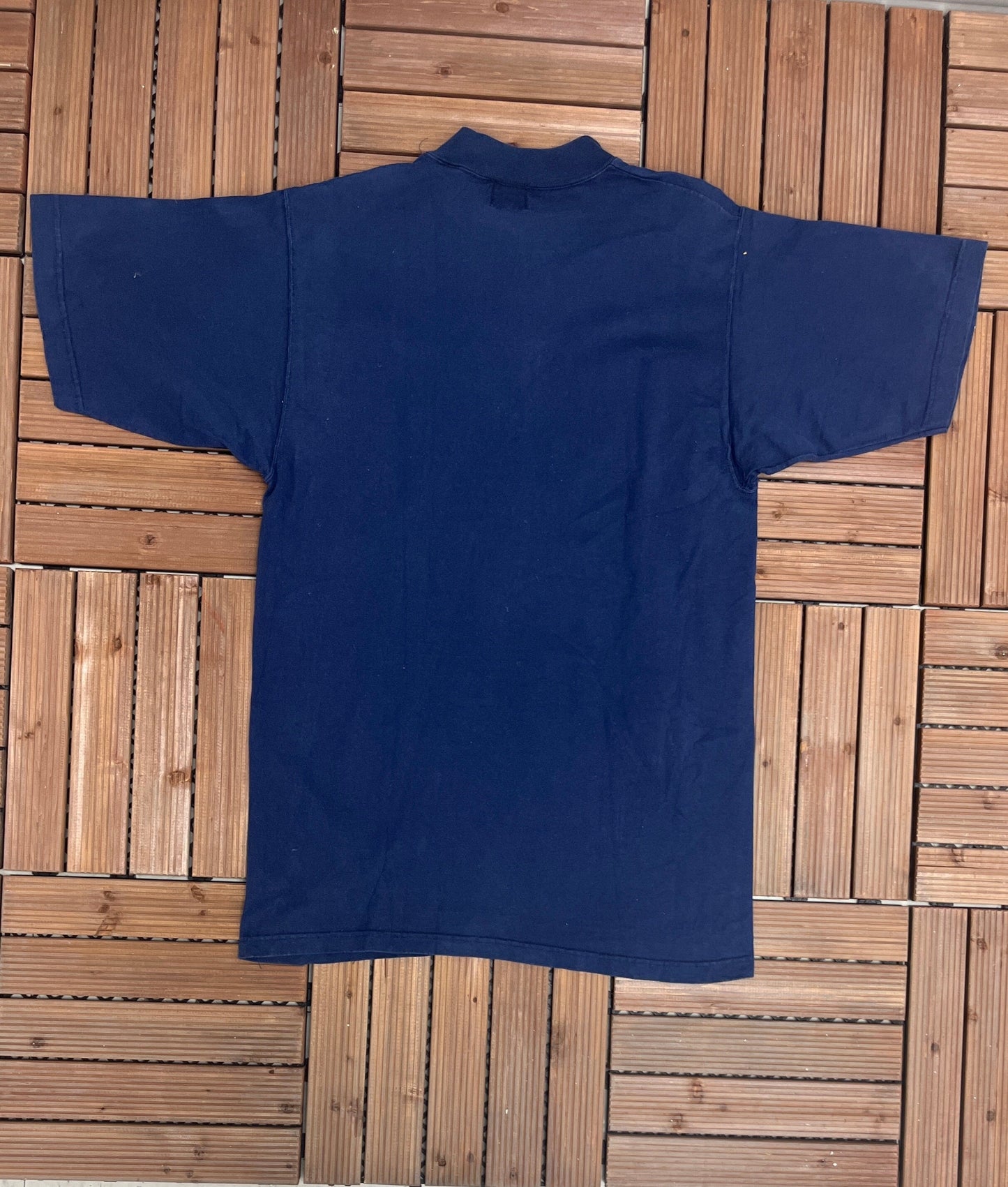 United Kingdom of Great Britain Graphic Tee | Size Medium | Vintage 1990s Tourist Blue T-Shirt | Made in USA |
