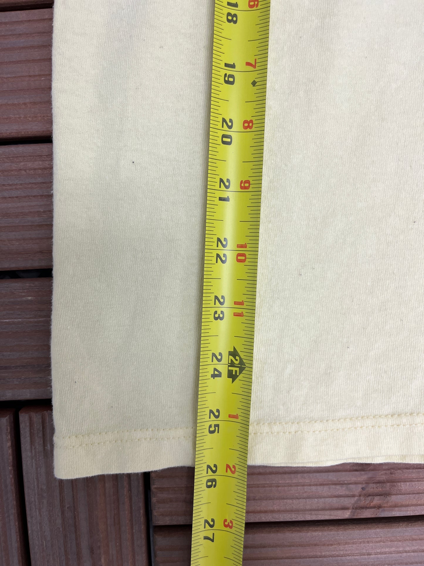 Nike Graphic Tee | Size Large | Vintage 2000s Nike Silver Tag Long Sleeve Yellow T-Shirt | Made in Mexico | Free Shipping to USA |