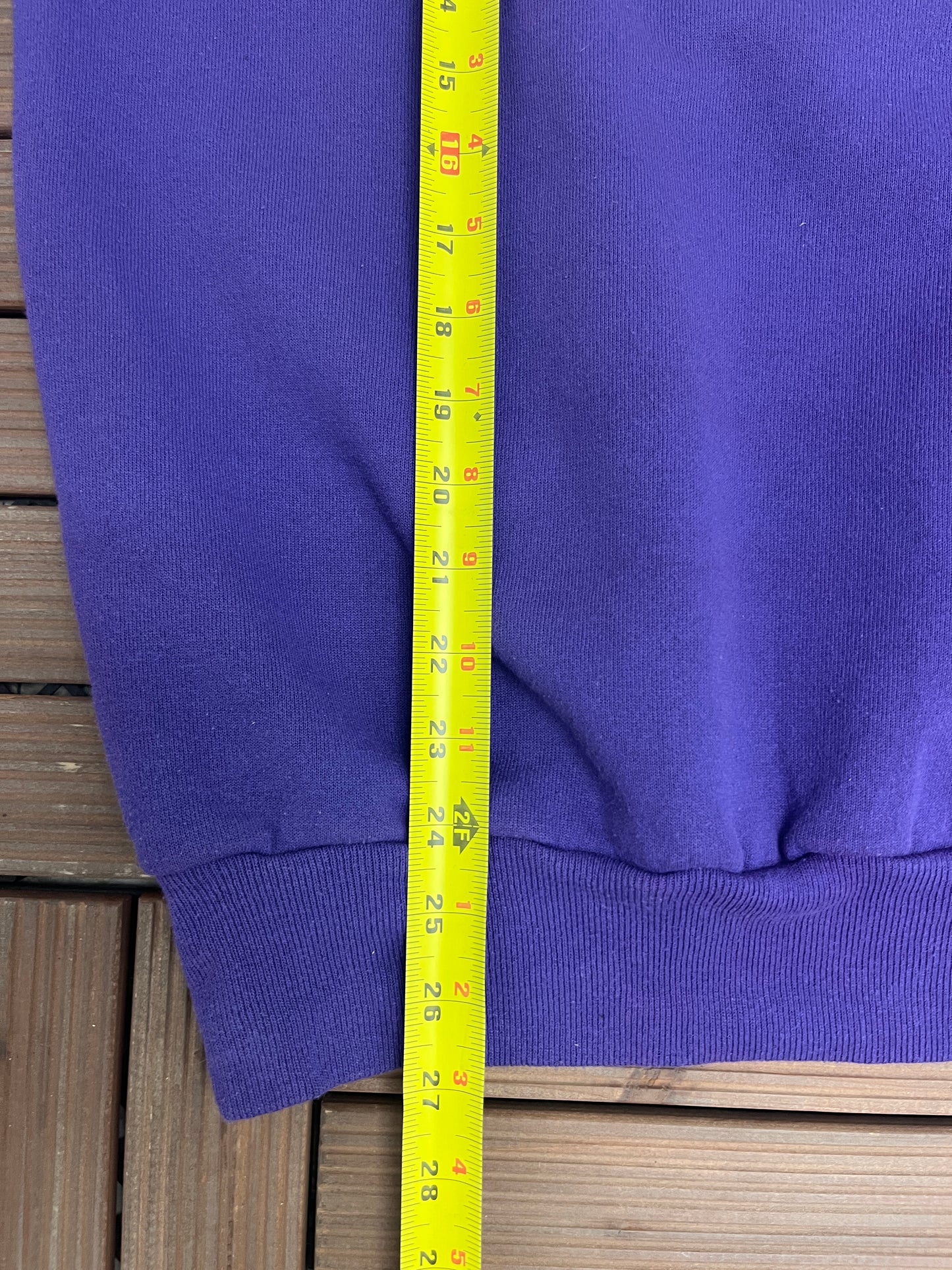 Roca Authentic Graphic Crewneck | Size XX-Large | Vintage 1980s Branded Promotional Purple Sweatshirt |