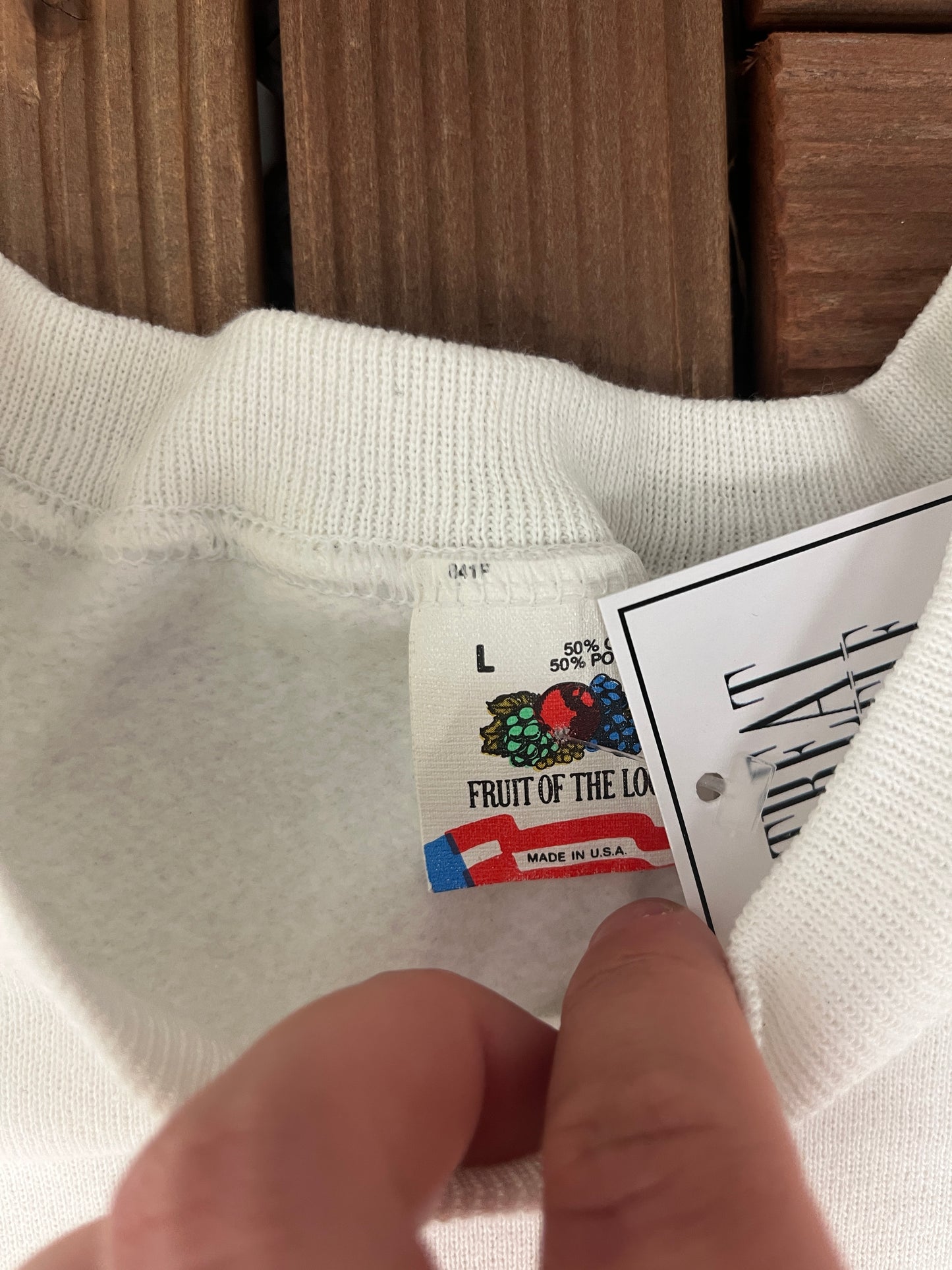 MLB Hall Of Fame Cooperstown Induction Graphic Crewneck | Size Large | Vintage 2000s Baseball White Sweater |