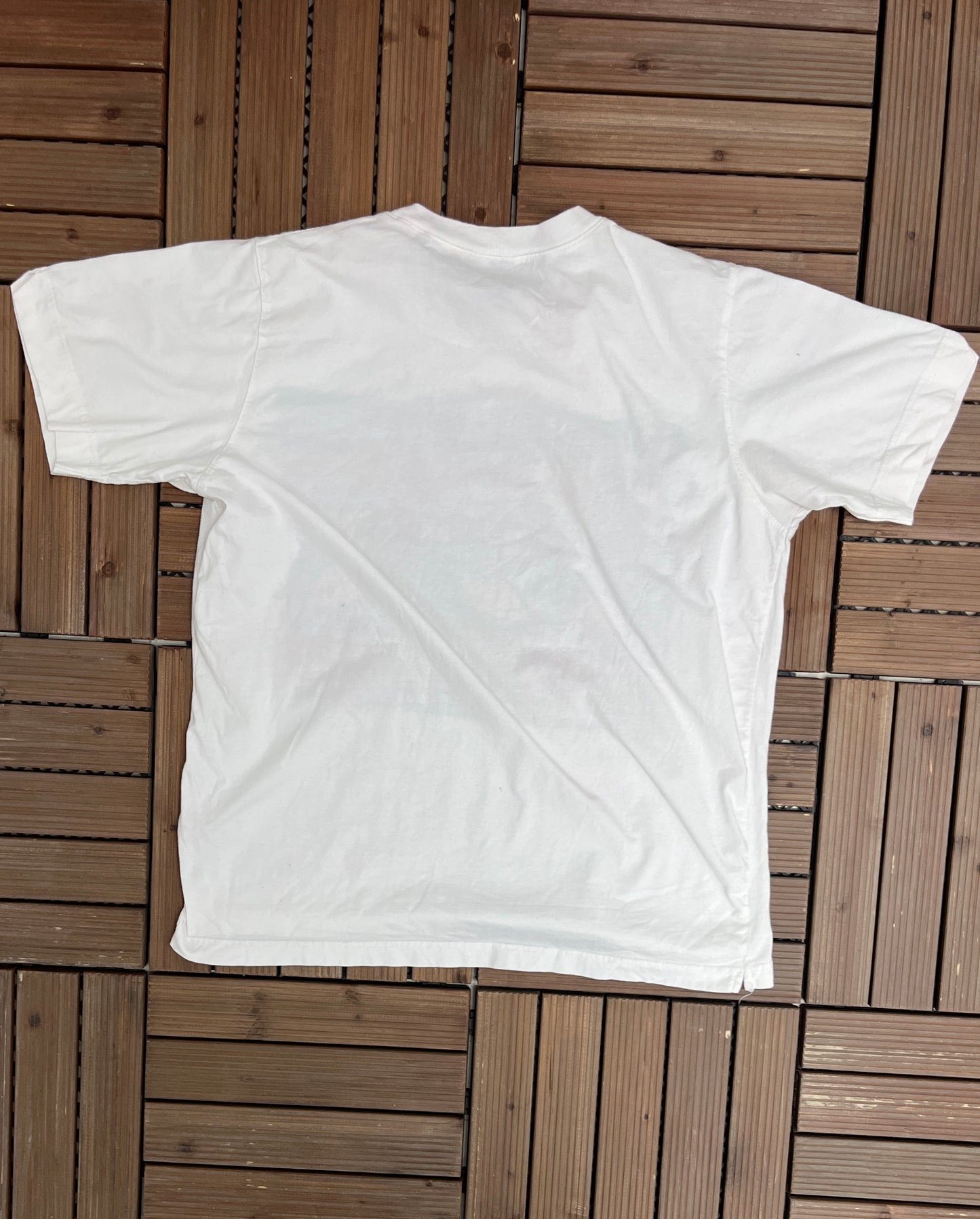 Tahiti Shores, The Bahamas Graphic Tee | Size Large | Vintage 2000s Tourist White T-Shirt |