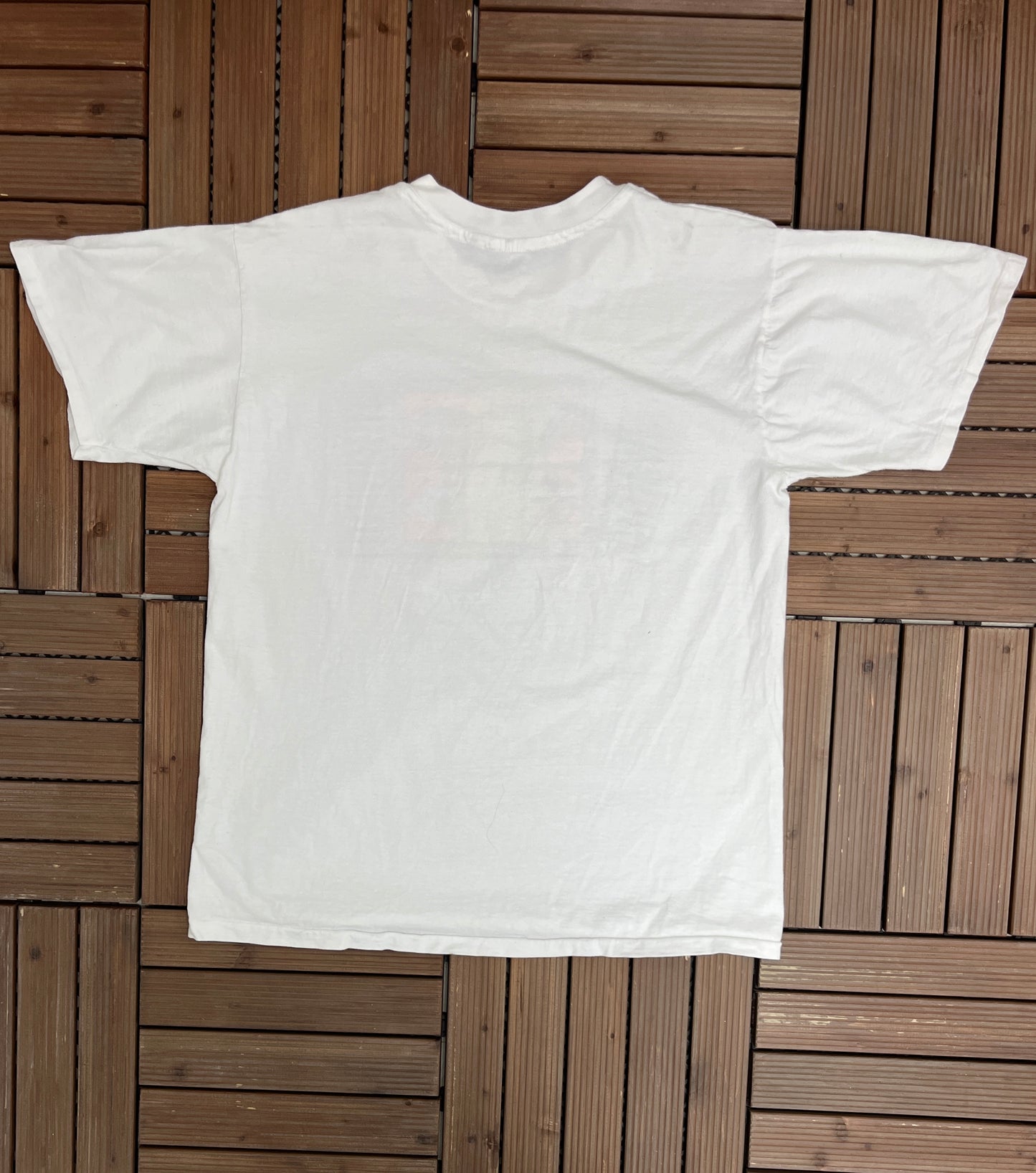 Christian Outreach Project Graphic Tee | Size X-Large | Vintage 1990s Made in USA White T-Shirt |
