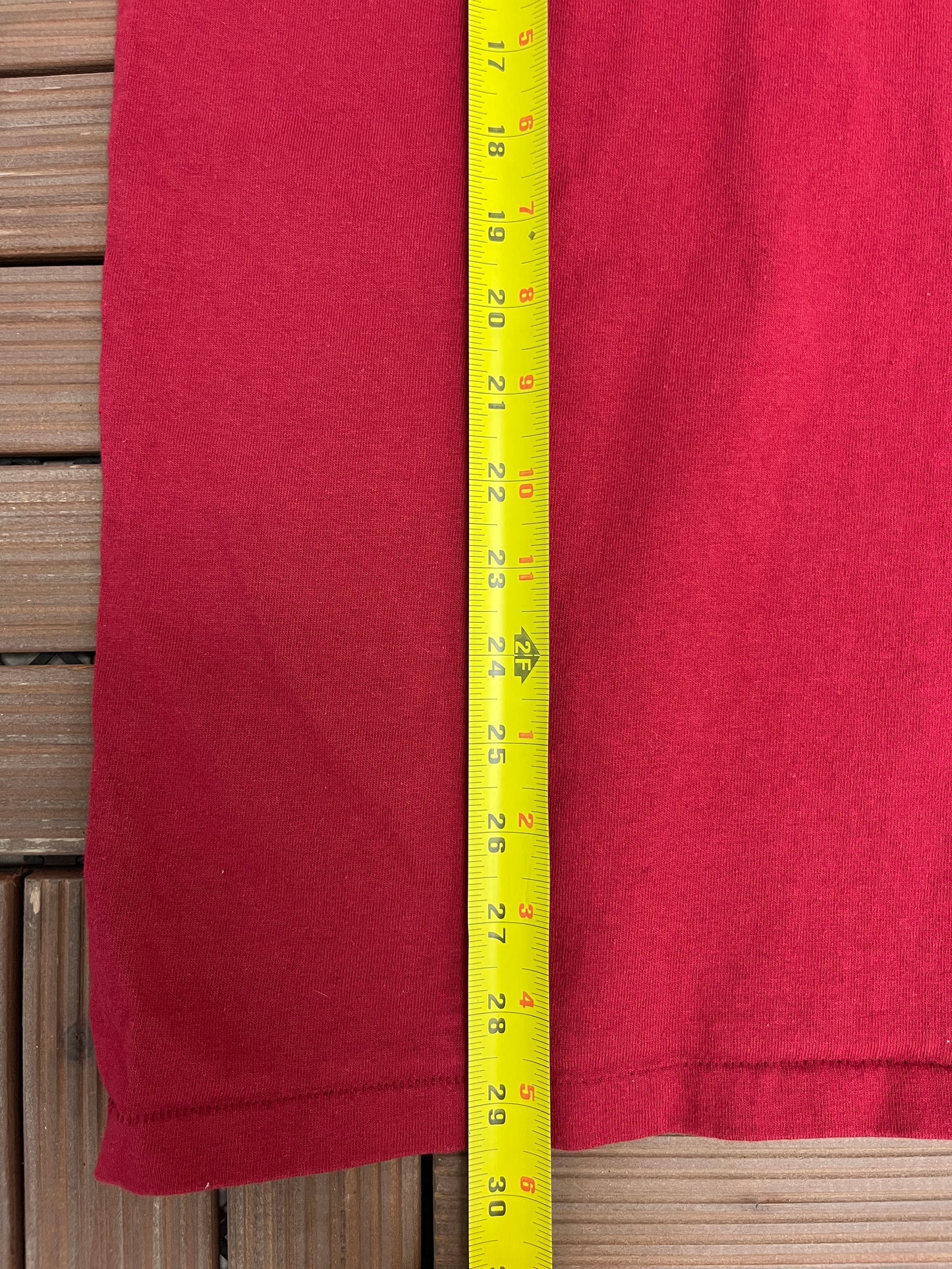 A Zombie Beach Cape May, New Jersey Graphic Tee | Size X-Large | Vintage 1990s Made in USA Tourist Red T-Shirt |