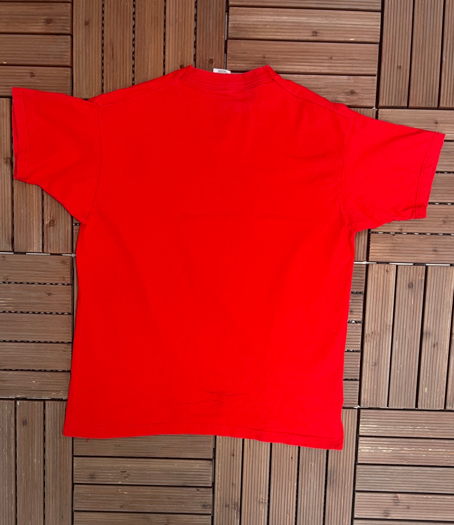 Royal Canadian Dragoons Graphic Tee | Size X-Large | Vintage 1990s Single Stitch Canadian Army Red T-Shirt |