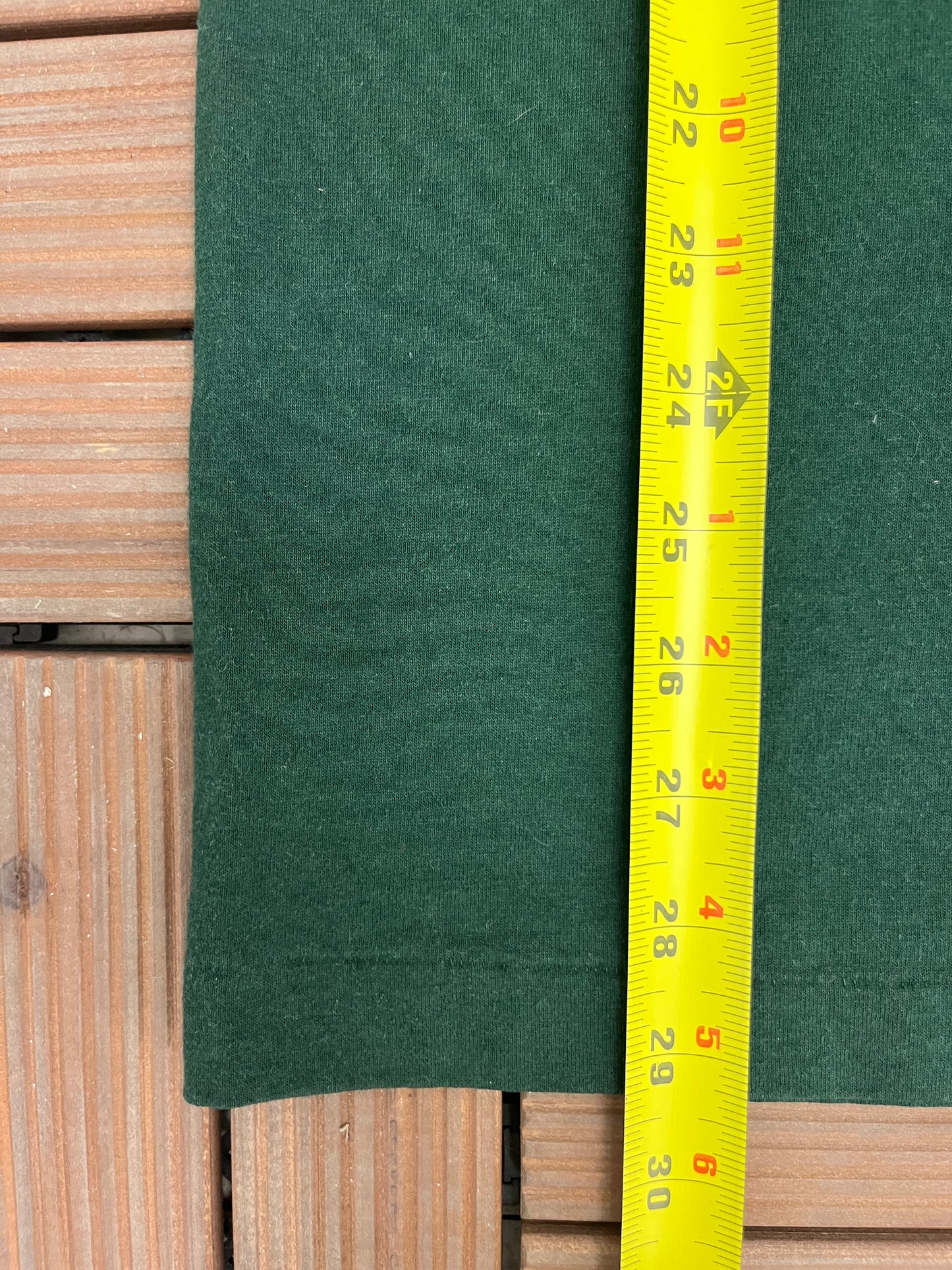 Jim Meyers Plumbing Graphic Tee | Size X-Large | Vintage 1990s Single Stitch Promotional Green T-Shirt | Free Shipping to USA |