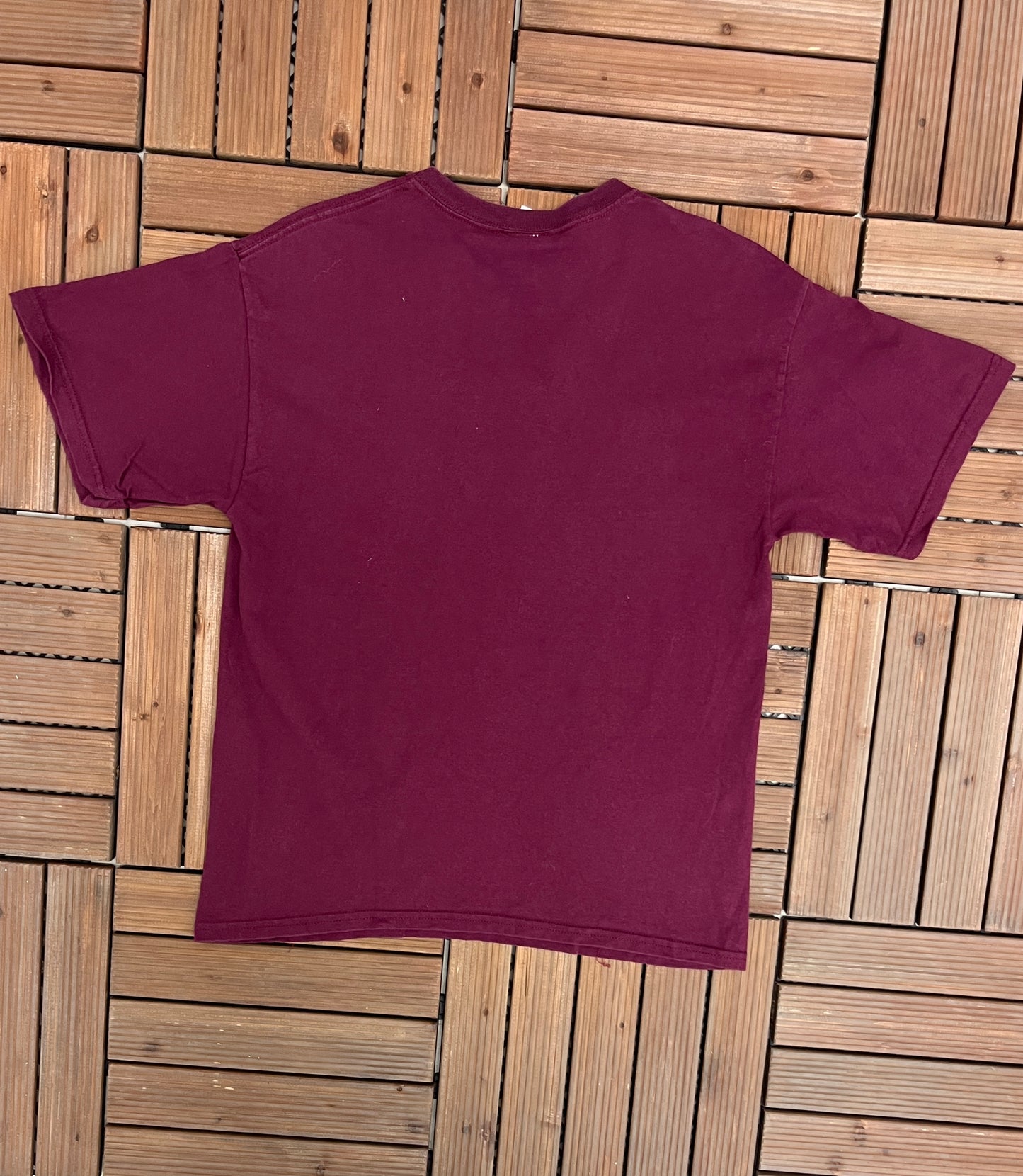Virginia Tech Hokies Graphic Tee | Size Medium | Vintage 2000s College Sports Red T-Shirt | Free Shipping to USA |