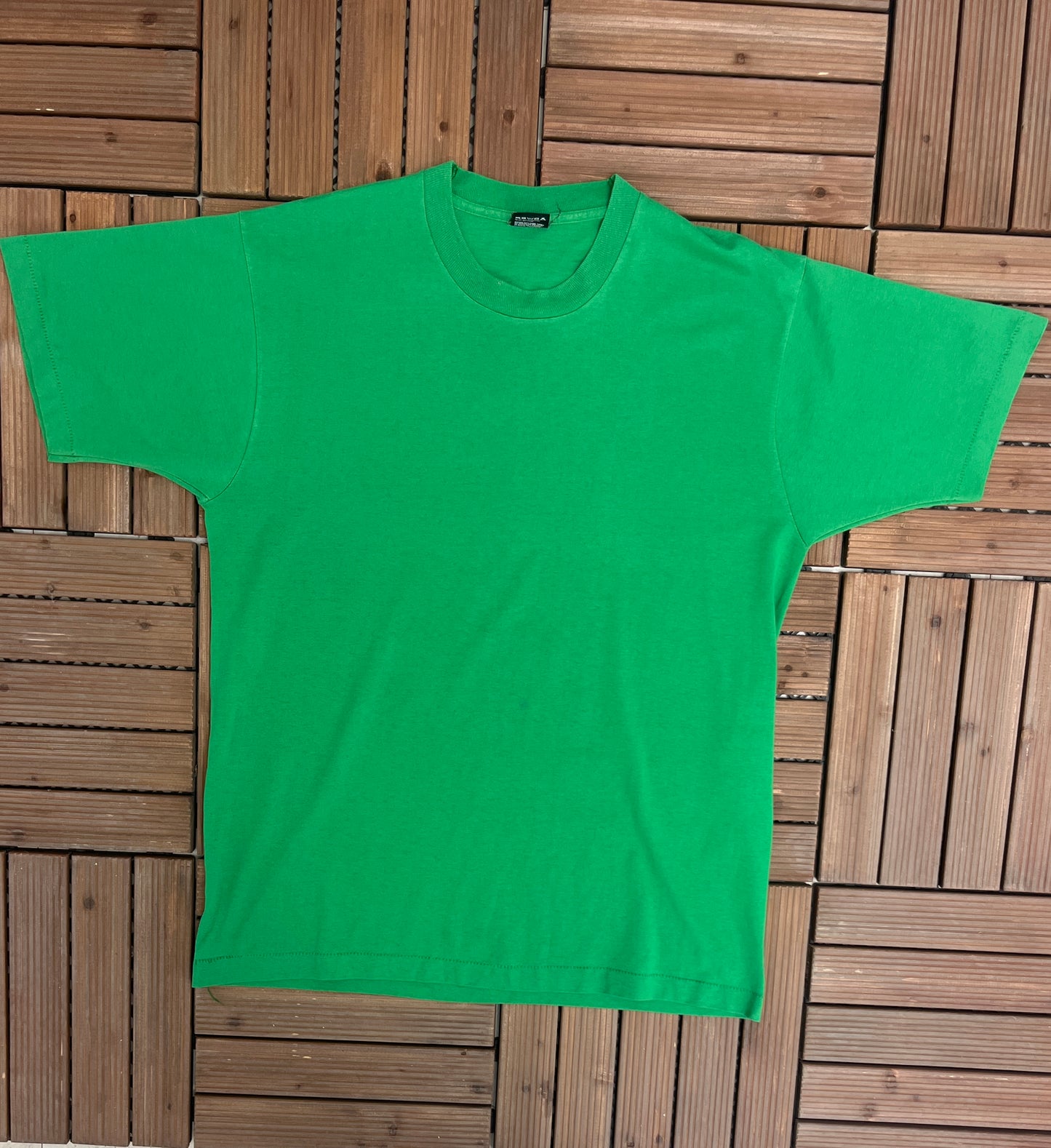 Dad's Fix It Construction Graphic Tee | Size X-Large | Vintage 1990s Single Stitch Green T-Shirt | Made in USA | Free Shipping to USA |