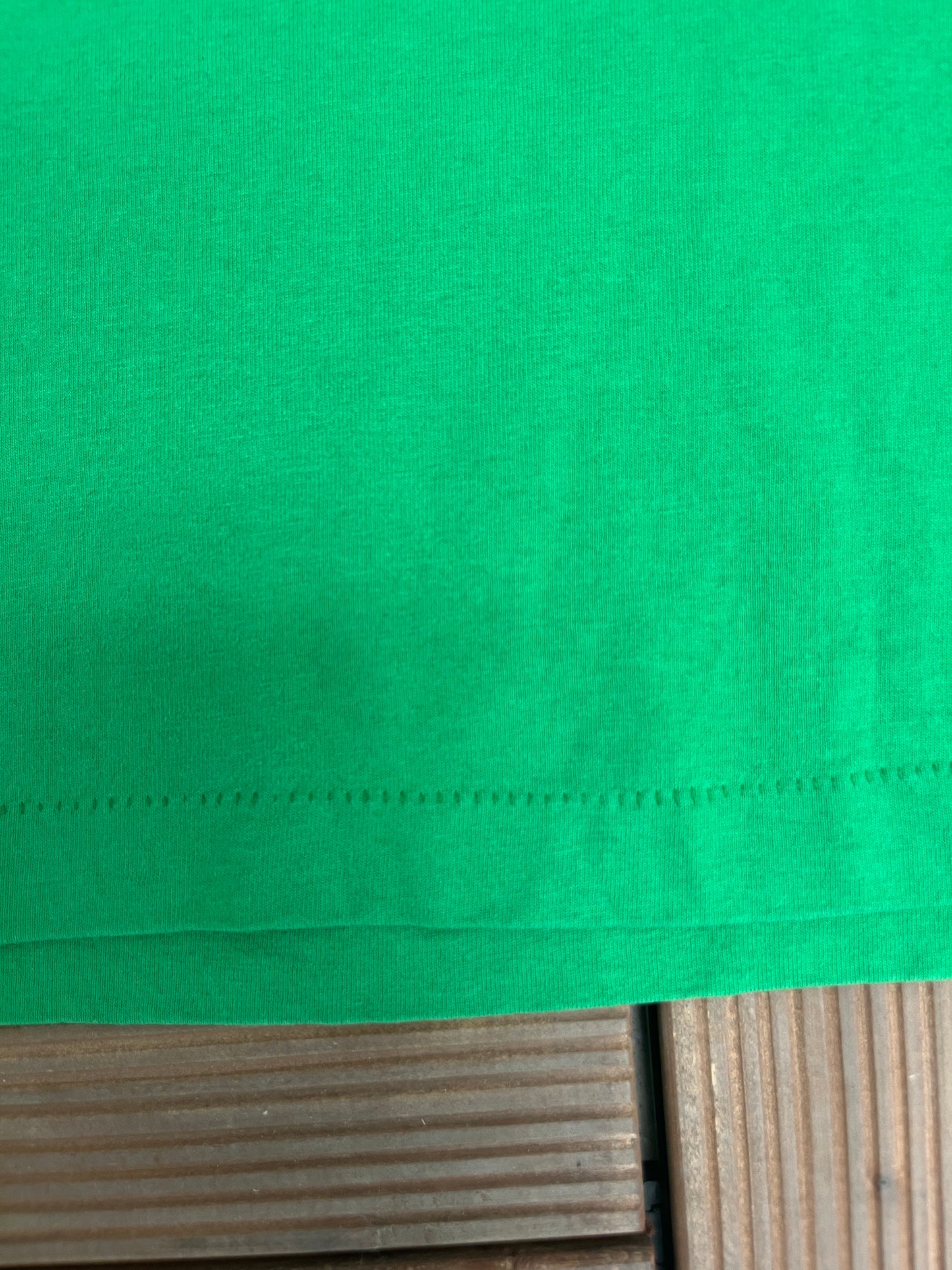 Dad's Fix It Construction Graphic Tee | Size X-Large | Vintage 1990s Single Stitch Green T-Shirt | Made in USA | Free Shipping to USA |