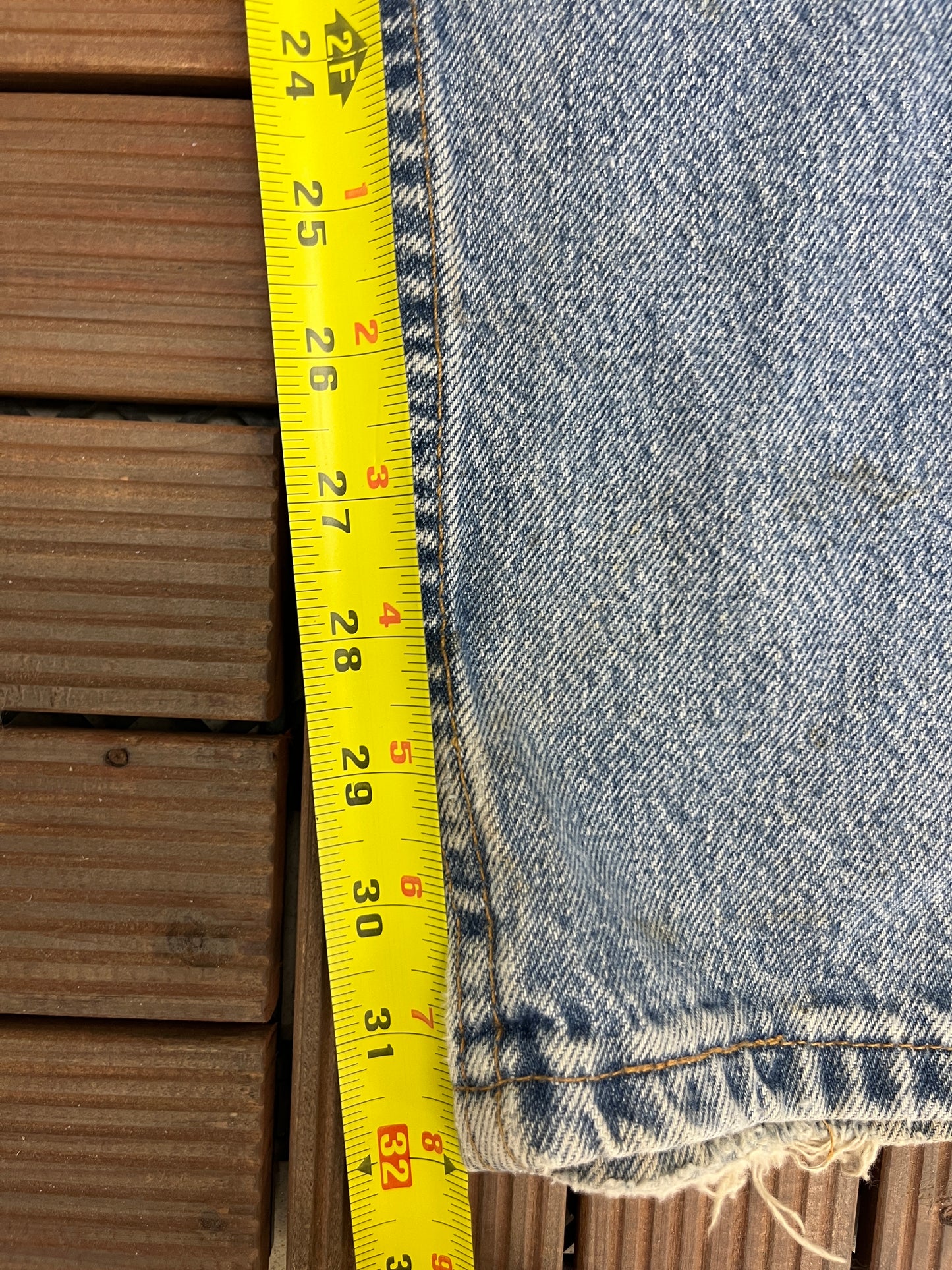 Levi Strauss & Co 505 Regular Fit Denim Jeans | Size 36 x 32 | Vintage 2000s Levi's Medium Blue Jeans | Made in USA |