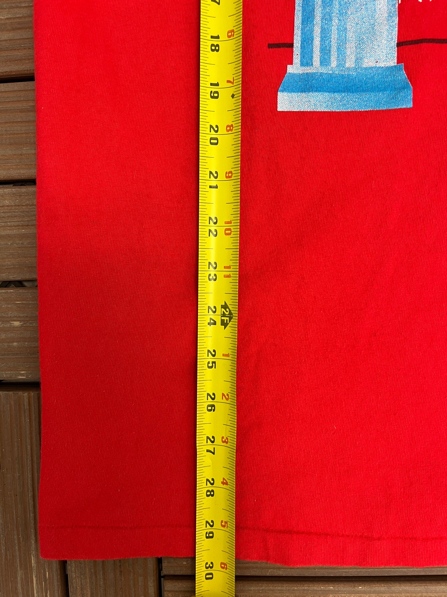 Atlanta Olympics 1996 Graphic Tee | Size XX-Large | Vintage 1990s Promotional Red T-Shirt |