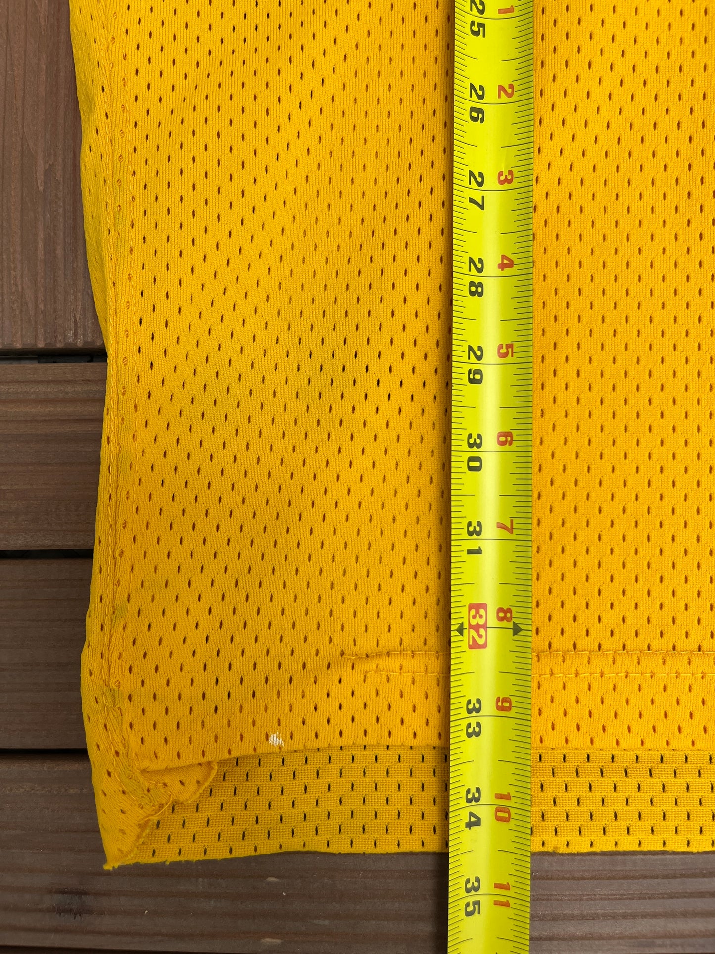 Champion Yellow & Blue Football Jersey | Size Large | Vintage 1990s Champion Yellow Football Jersey |