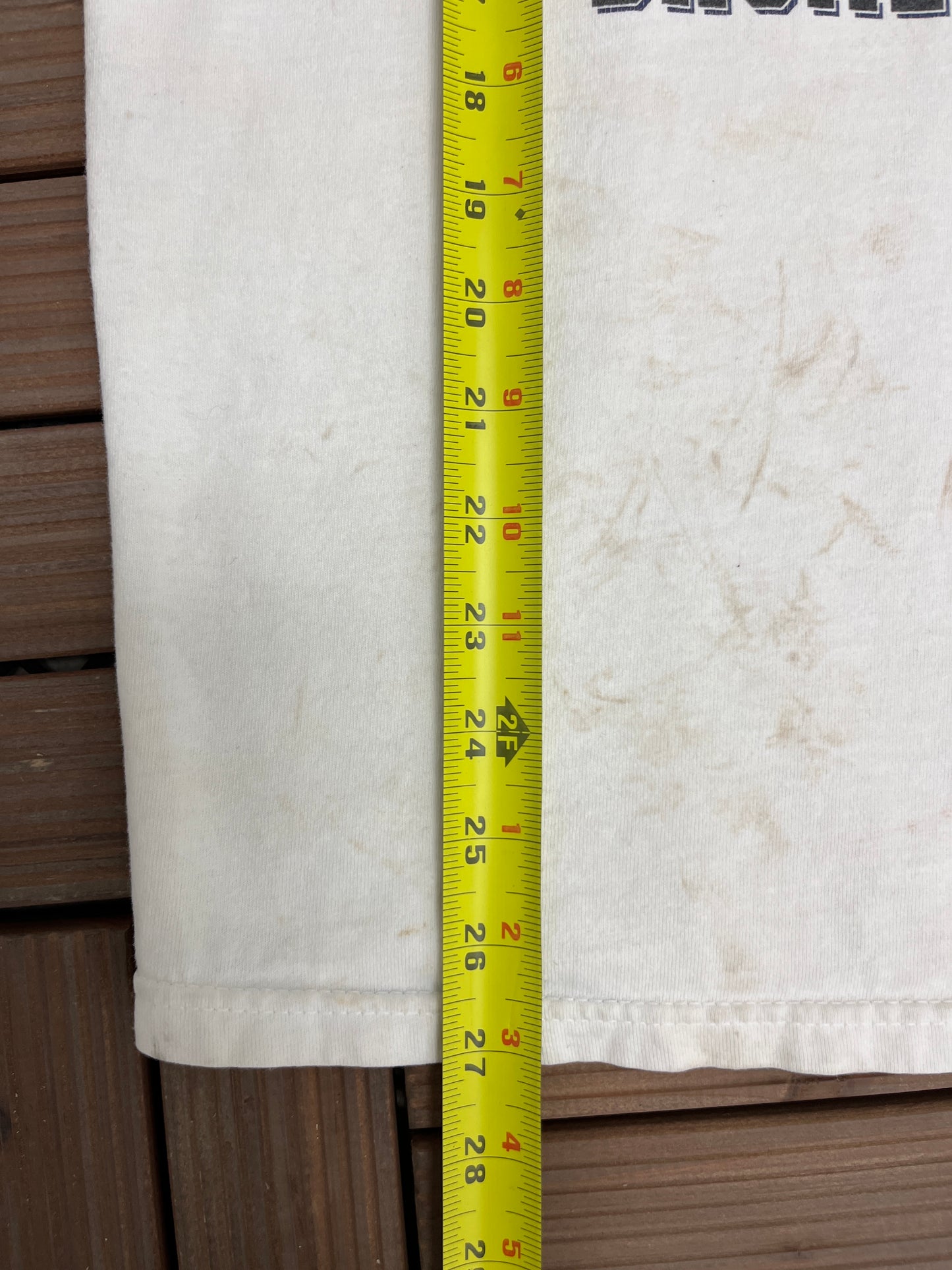 Olympia Spartans Basketball Camp 1999 Graphic Tee | Size Large | Vintage 1990s High School White T-Shirt | Free Shipping to USA |