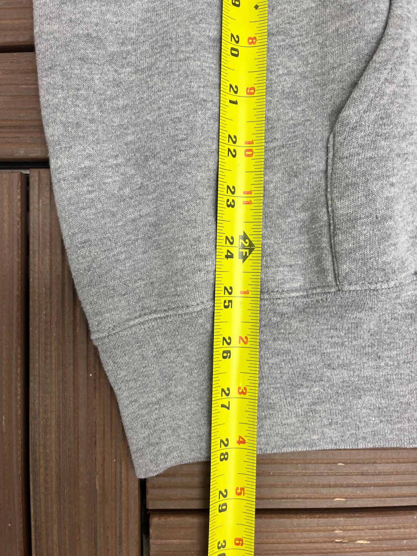 Minnesota Vikings Graphic Hoodie | Size Large | Vintage 2000s NFL Football Grey Sweatshirt |