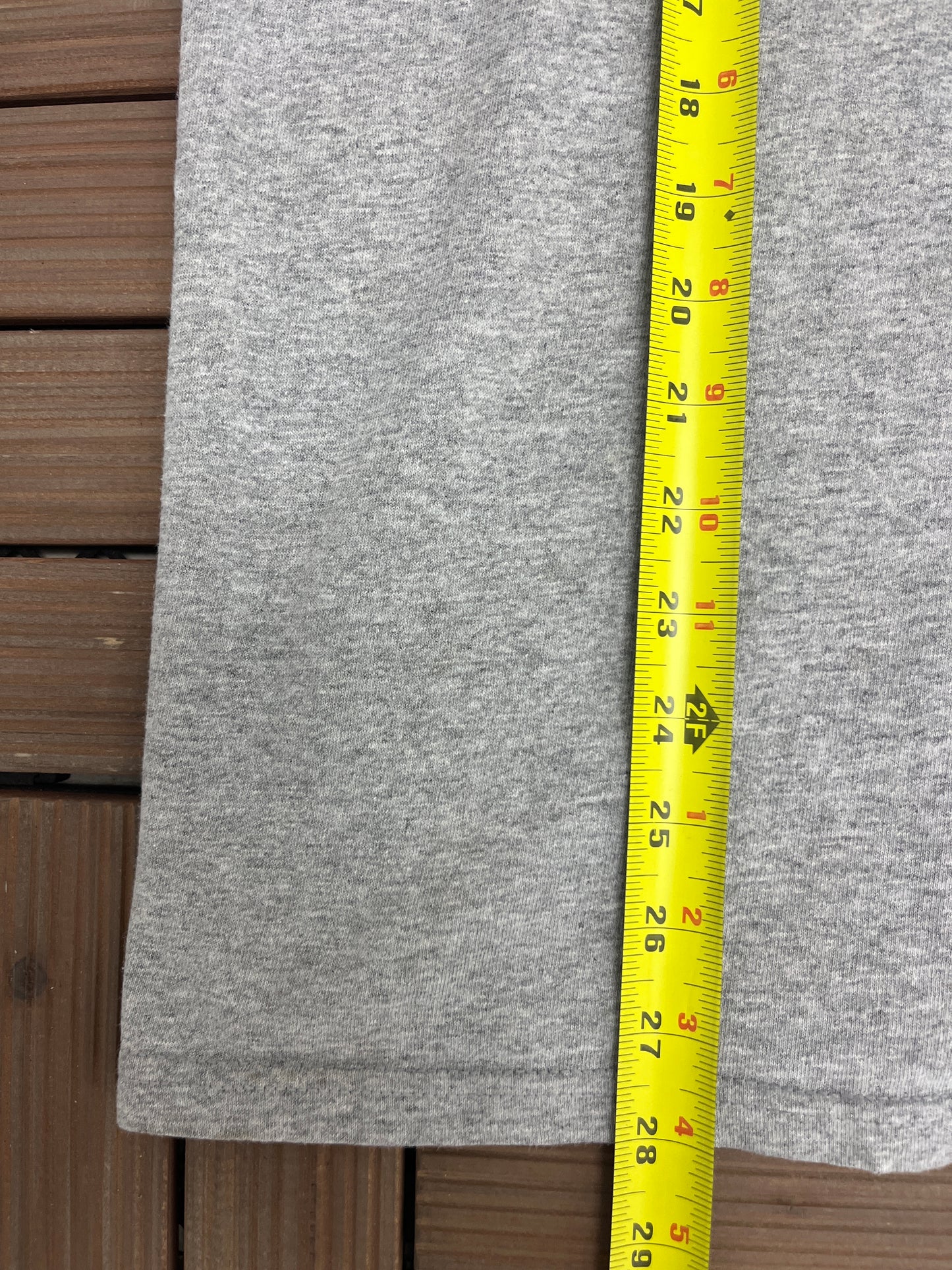 Bubba Gump Shrimp Co Charleston, South Carolina Graphic Tee | Size Large | Vintage 2000s Promotional Grey T-Shirt | Free Shipping to USA |