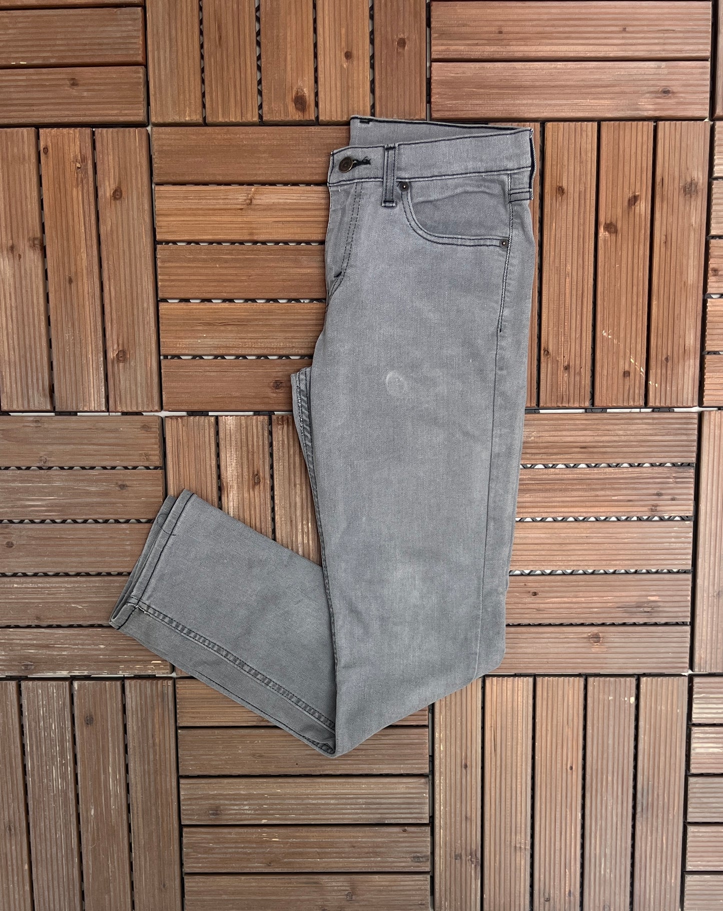 Levi Strauss & Co 511 Grey Denim Jeans | Size 30 x 32 | Vintage 2000s Levi's Grey Denim |