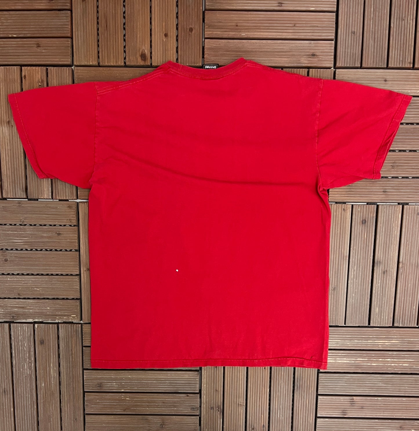 Spitfire Skateboarding Graphic Tee | Size Large | Vintage 2000s Branded Red T-Shirt |