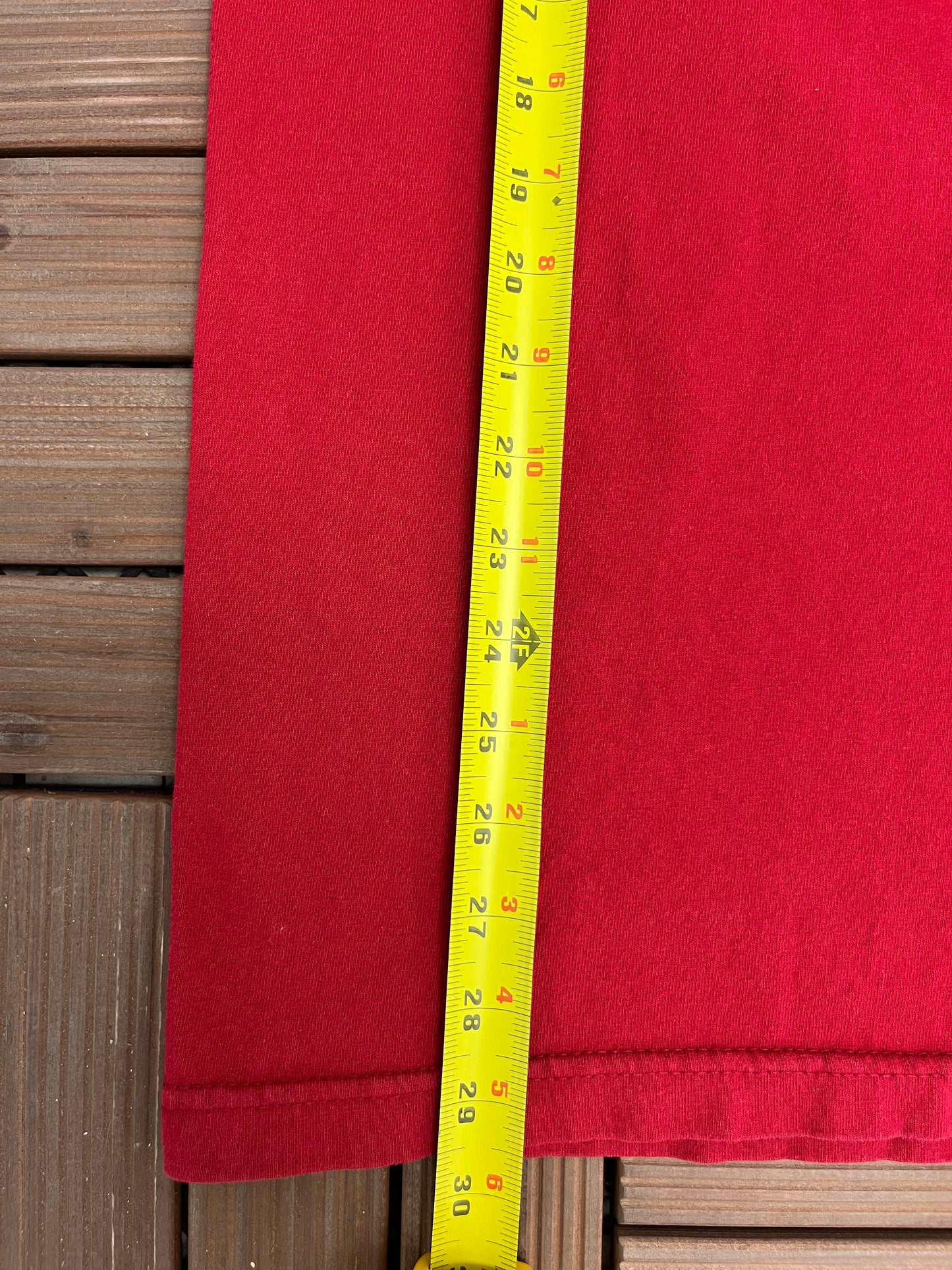 Santana Tower of Power Graphic Tee | Size Large | Vintage 2000s Promotional Latin Rock Band Red T-Shirt |