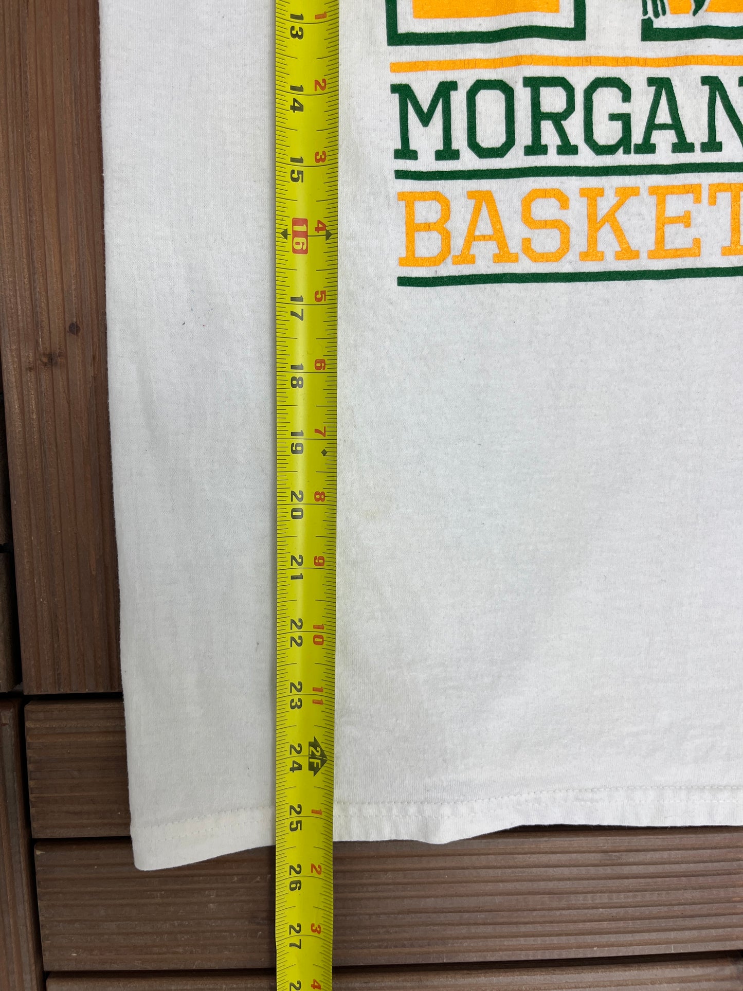 Morgan Township Cherokees Graphic Tee | Size Small | 2000s High School White T-Shirt |