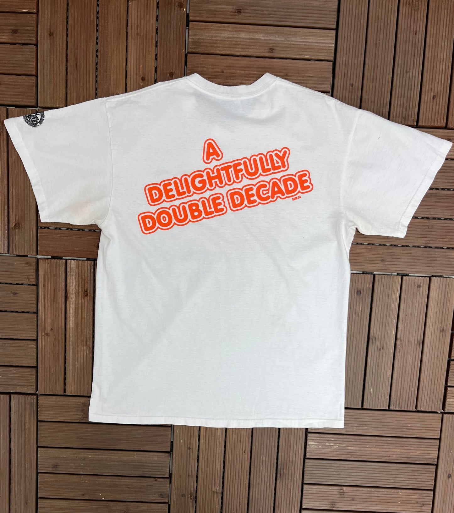 Hooters Murrell Inlet, South Carolina Graphic Tee | Size Large | Vintage 2000s Collectors Promotional White T-Shirt |