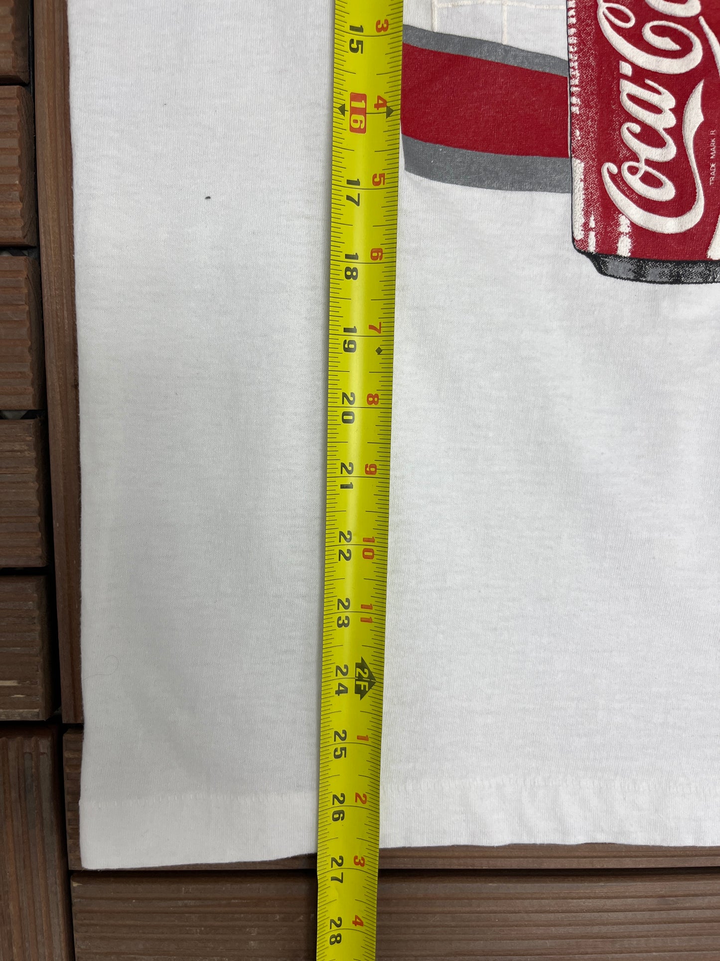 Enjoy Coke Graphic Tee | Size X-Large | Vintage 1990s Beverage Promotional White T-Shirt |