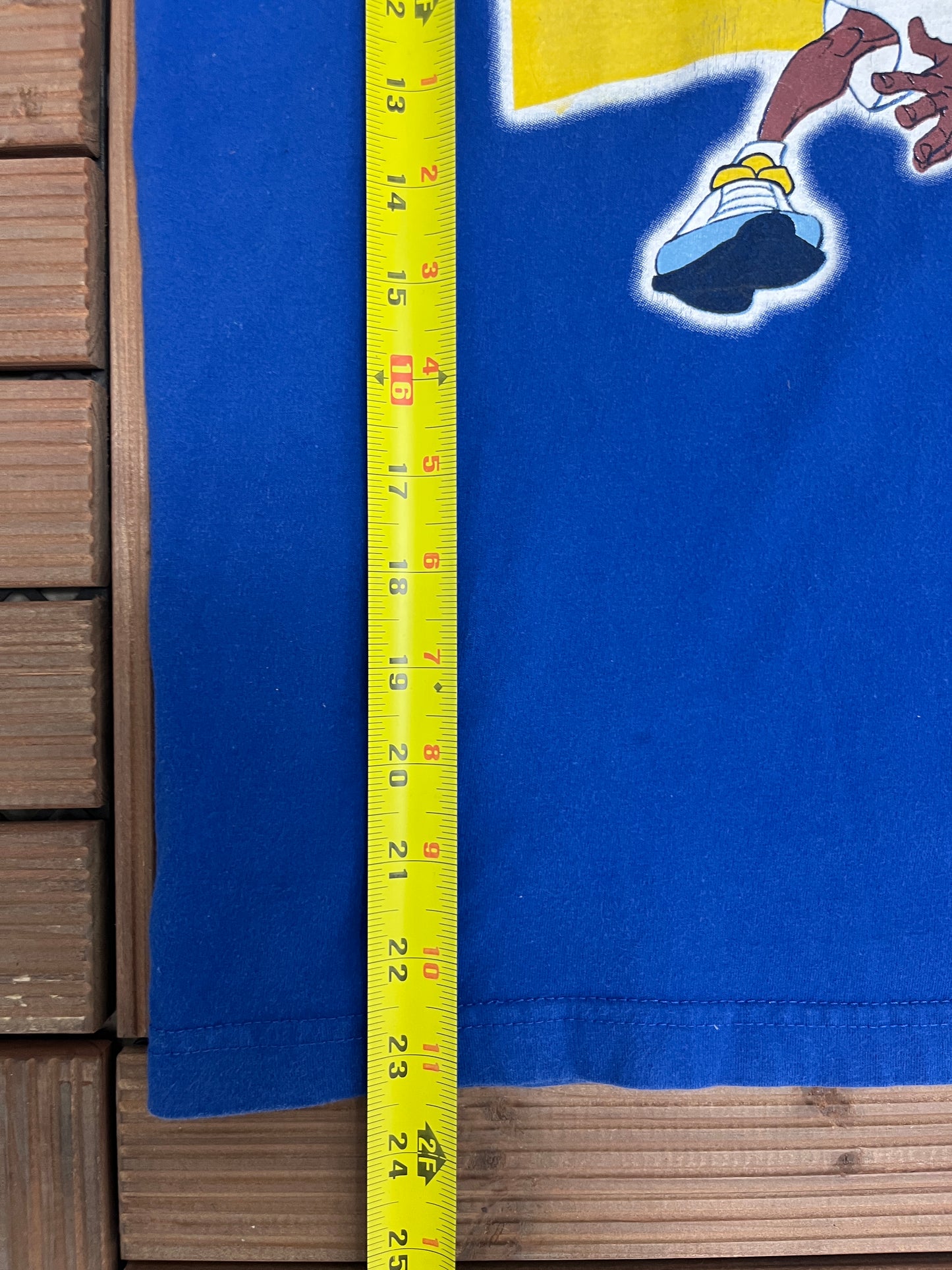 Allen Iverson Denver Nuggets Big Head Graphic Tee | Size Small | Vintage 2000s NBA Basketball Blue T-Shirt |