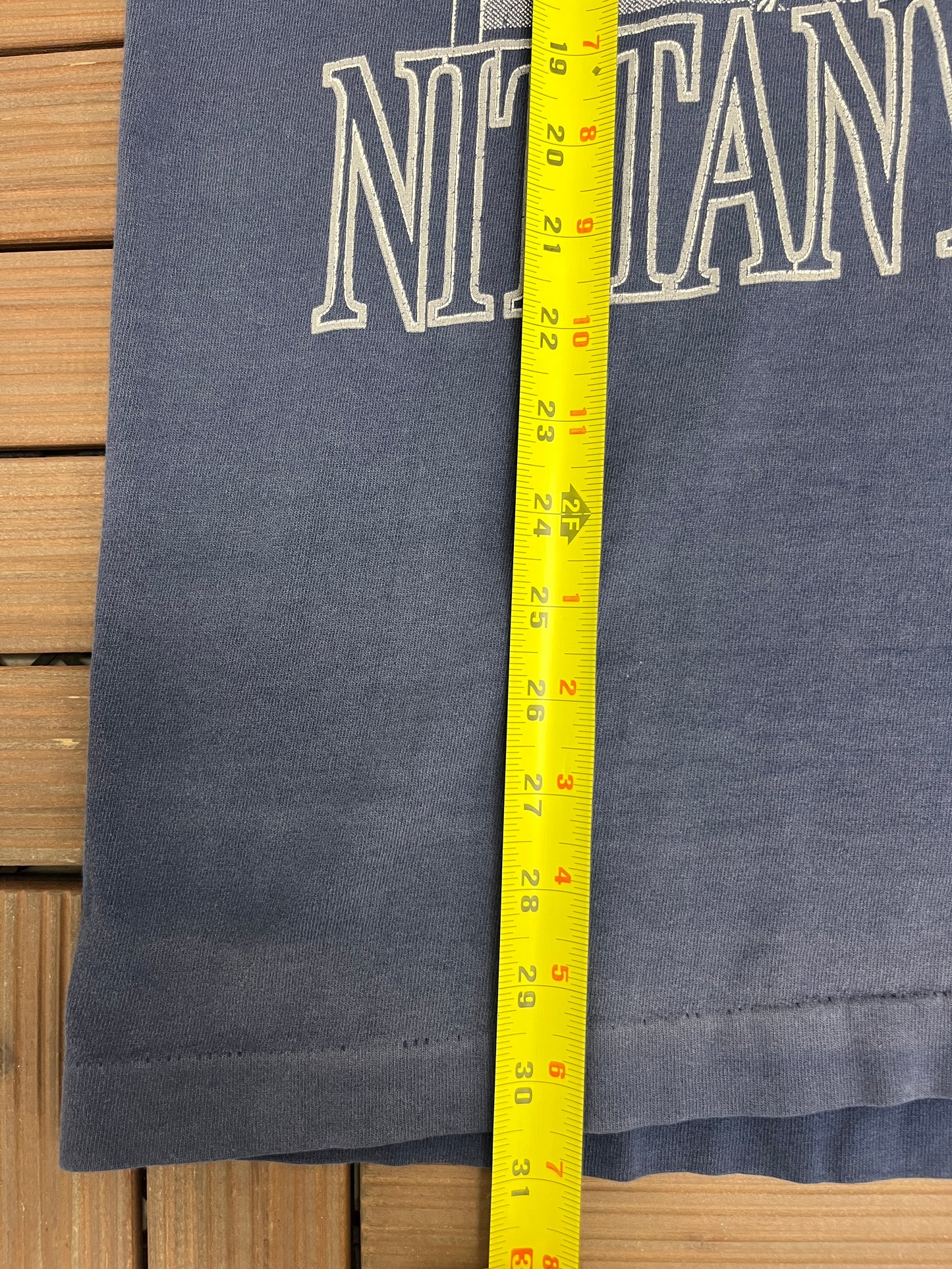 Penn State Nittany Lions Rim Rockin' Graphic Tee | Size X-Large | Vintage 1990s College Blue T-Shirt | Made in USA | Free Shipping to USA |