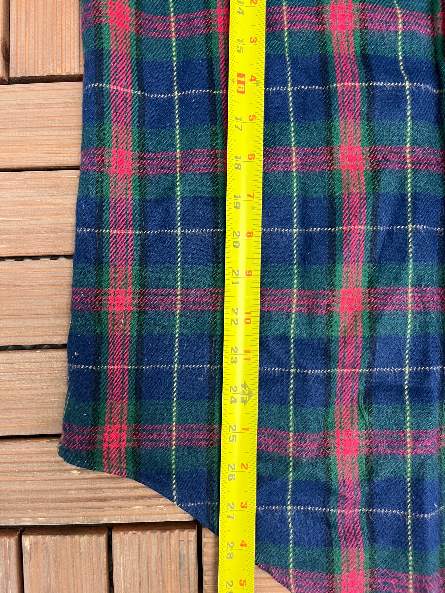 Timber Run Plaid Button Down Flannel Shirt | Size Large | Vintage 2000s Colourful Plaid Button Down Flannel |