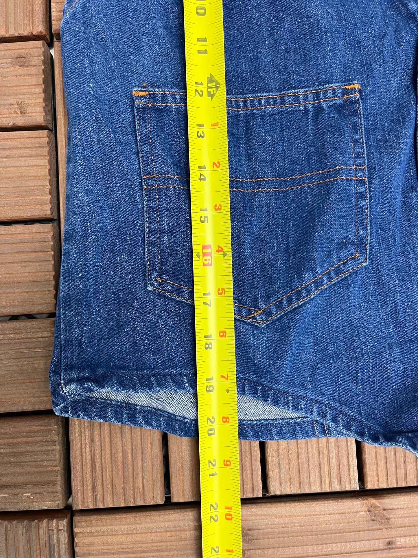 Remingtons Medium Blue Denim Jean Vests Jacket | Size Large | Vintage 1990s Branded Blue Vest |
