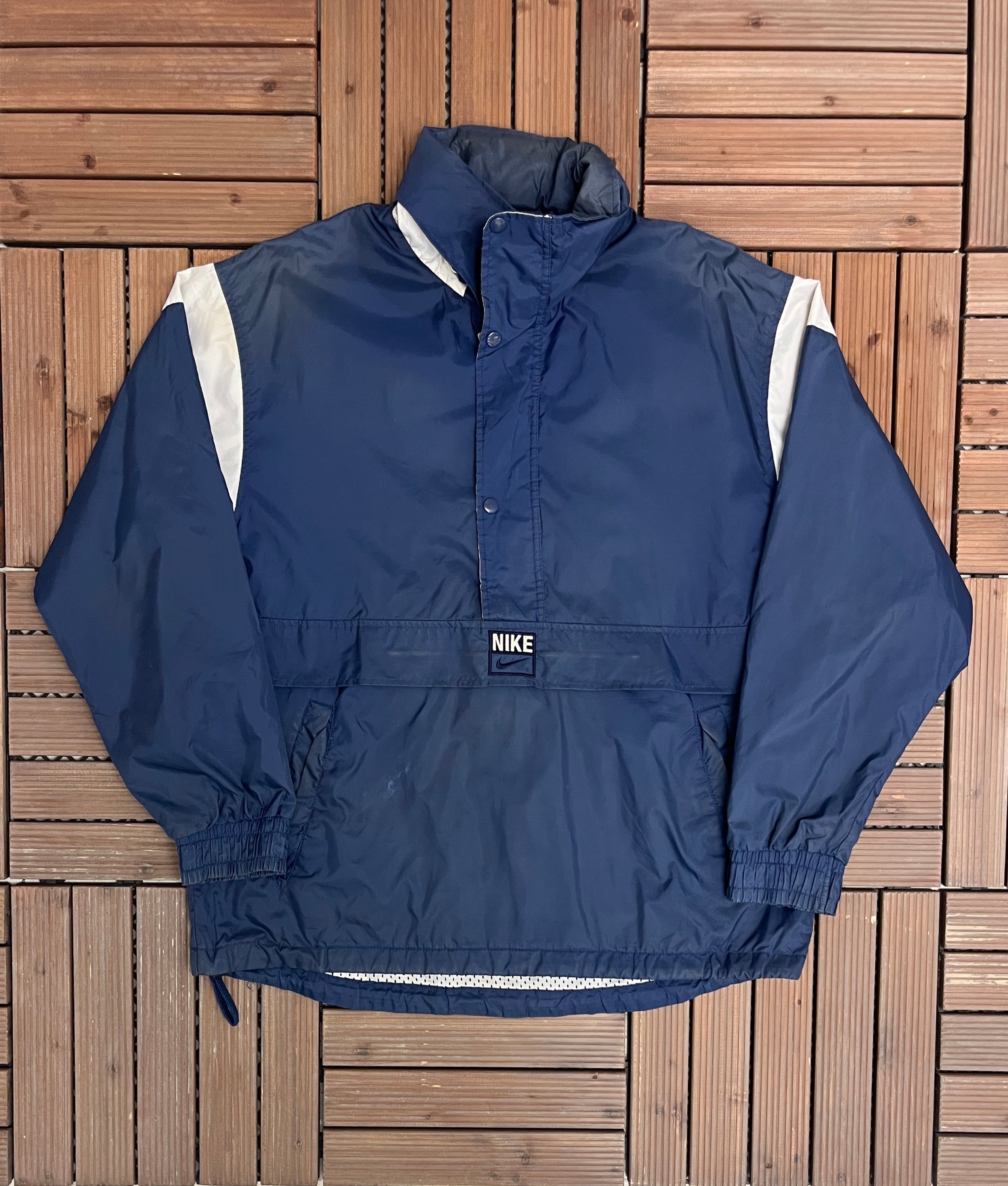 Navy blue nike windbreaker on sale mens