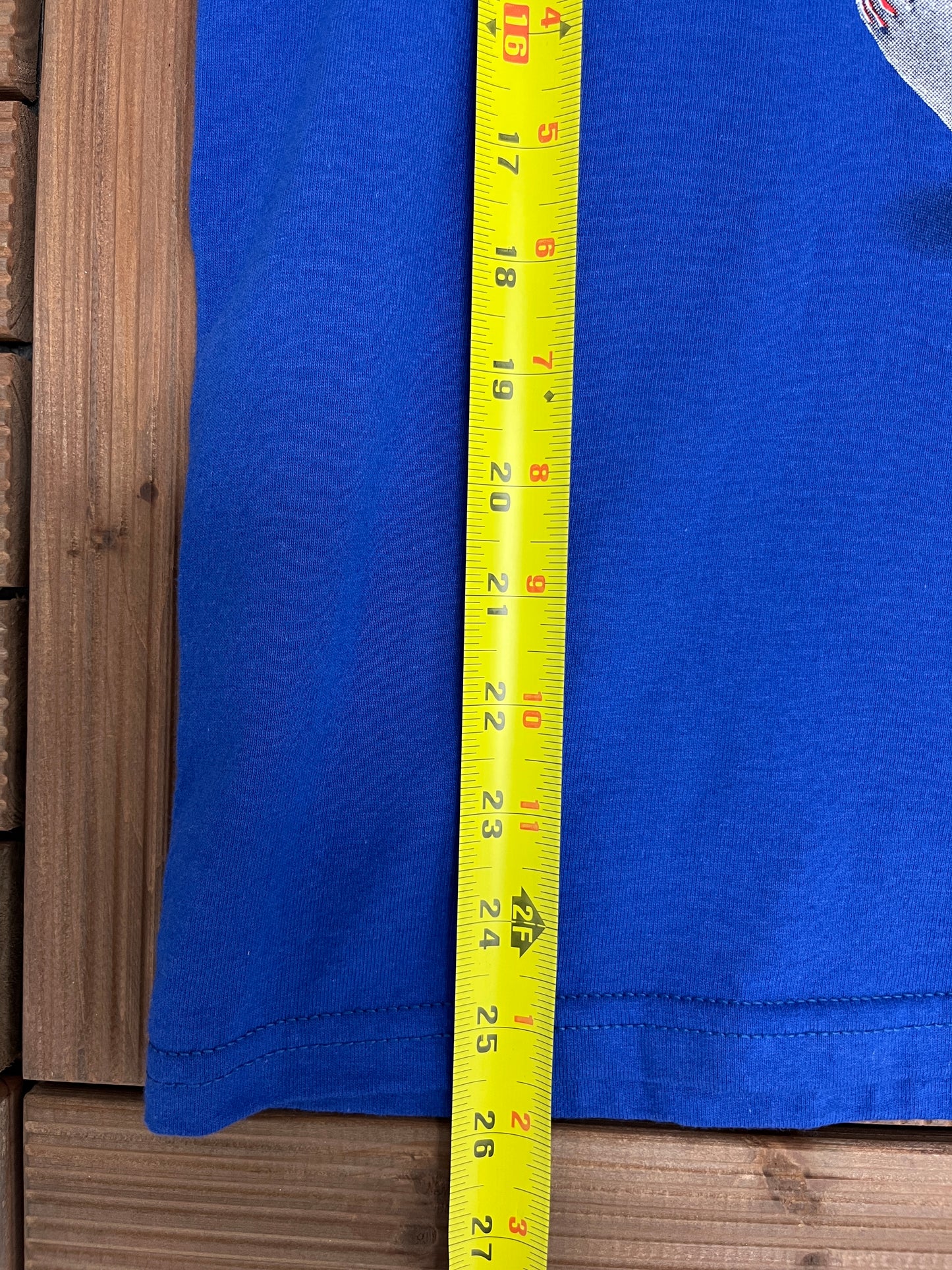 Chicago Cubs Graphic Tee | Size Youth Large | Vintage 2000s MLB Baseball Blue T-Shirt |