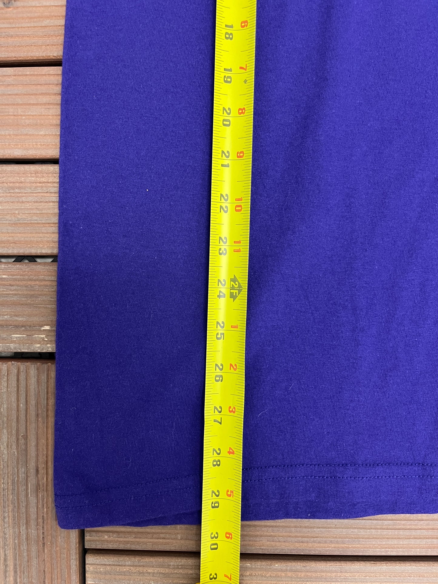 Minnesota Vikings Deadstock Graphic Tee | Size Large | Vintage 1990s NFL Football Purple T-Shirt |