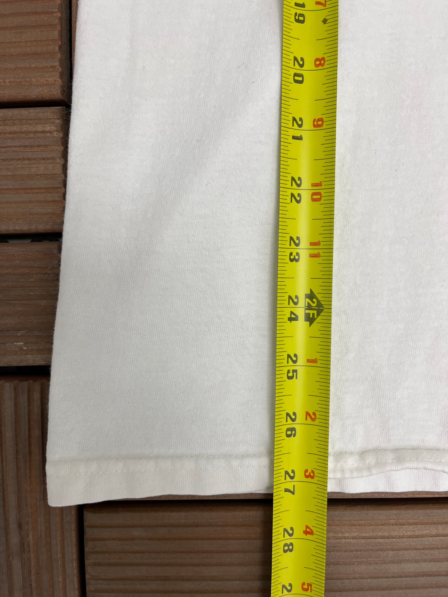 Dave Matthews Band 2001 Tour Graphic Tee | Size Large | Vintage 2000s Rock Band White T-Shirt | Made in USA |