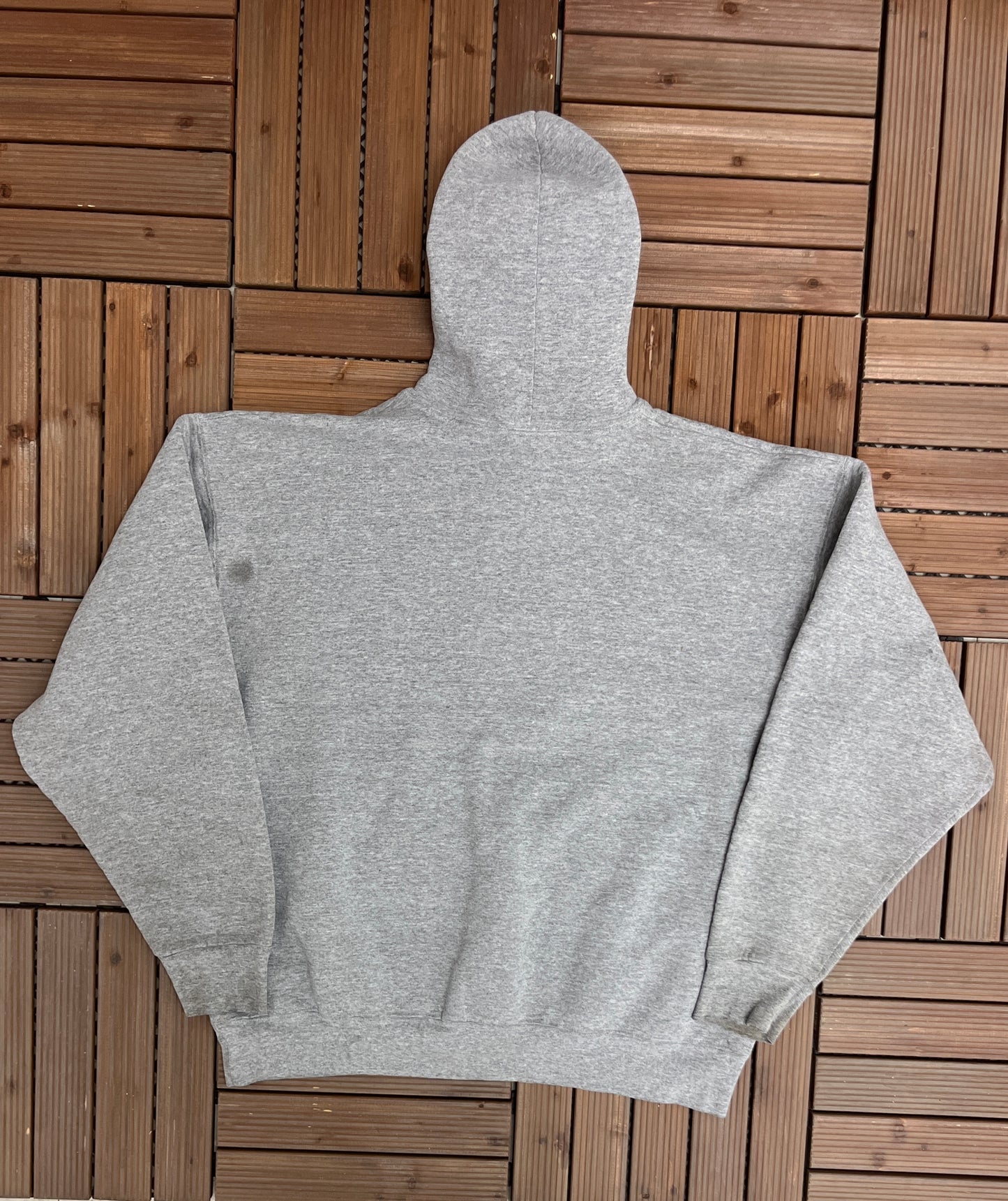 Chicago Bears Embroidered Graphic Hoodie | Size X-Large | Vintage 2000s NFL Football Grey Sweater |