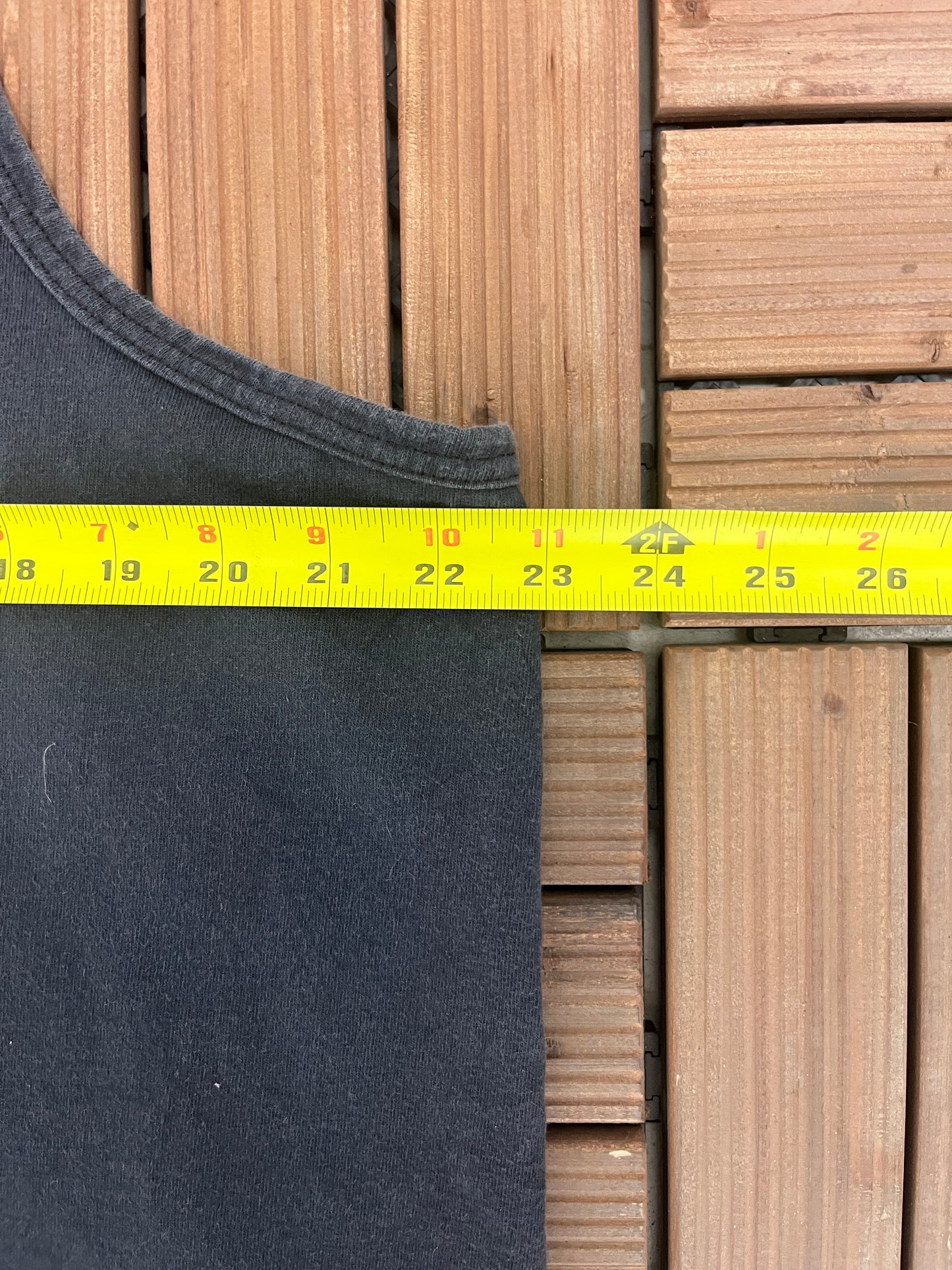 Pro Sport Equipment Graphic Tee | Size X-Large | Vintage 1990s Made in USA Blue Tank Top T-Shirt |