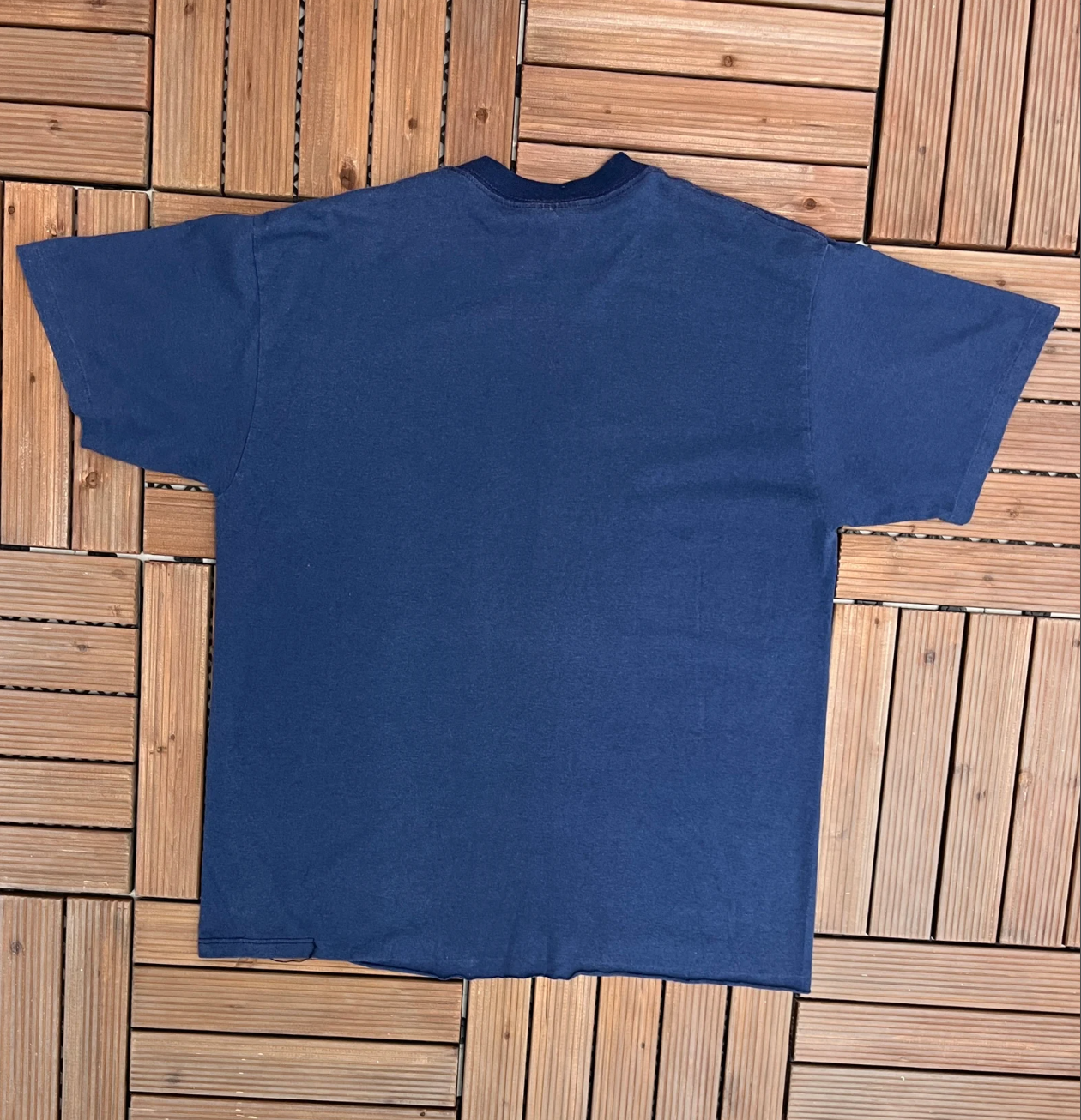 Penn State Nittany Lions Spell Out Graphic Tee | Size X-Large | Vintage 1990s College Football Blue T-Shirt |