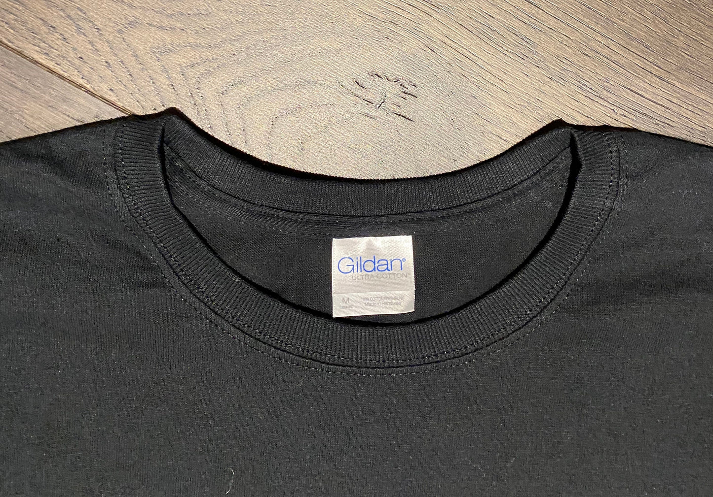 Google Train Station Graphic Tee | Size Ladies Medium | Vintage Style Retro Black T-Shirt | Gildan Cotton Neck Tag | Free Shipping to USA |