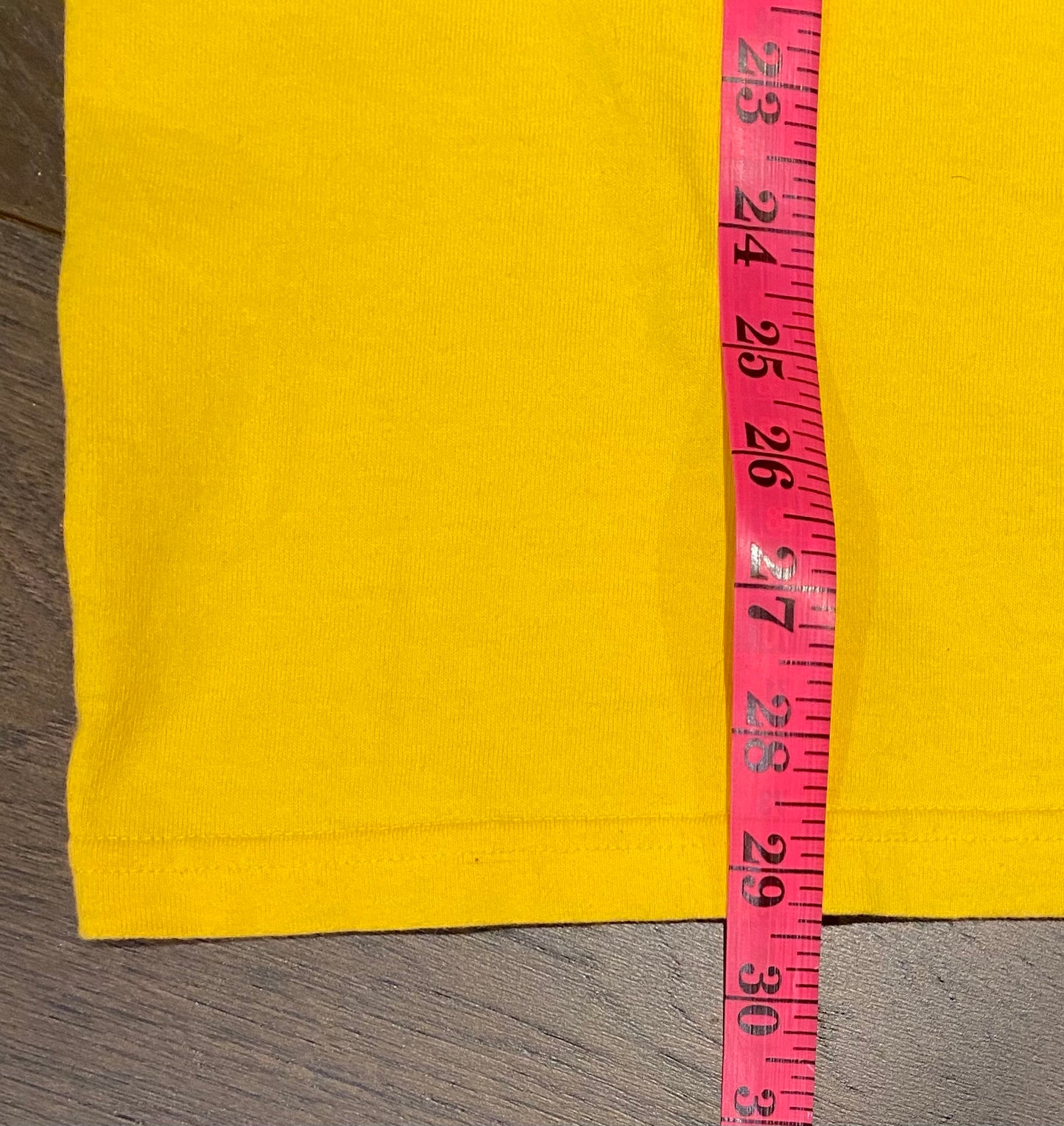 Spongebob Squarepants Big Front Print Graphic Tee | Size XL | Vintage 2000s Cartoon Television Series Yellow T-Shirt | Free Shipping to USA|