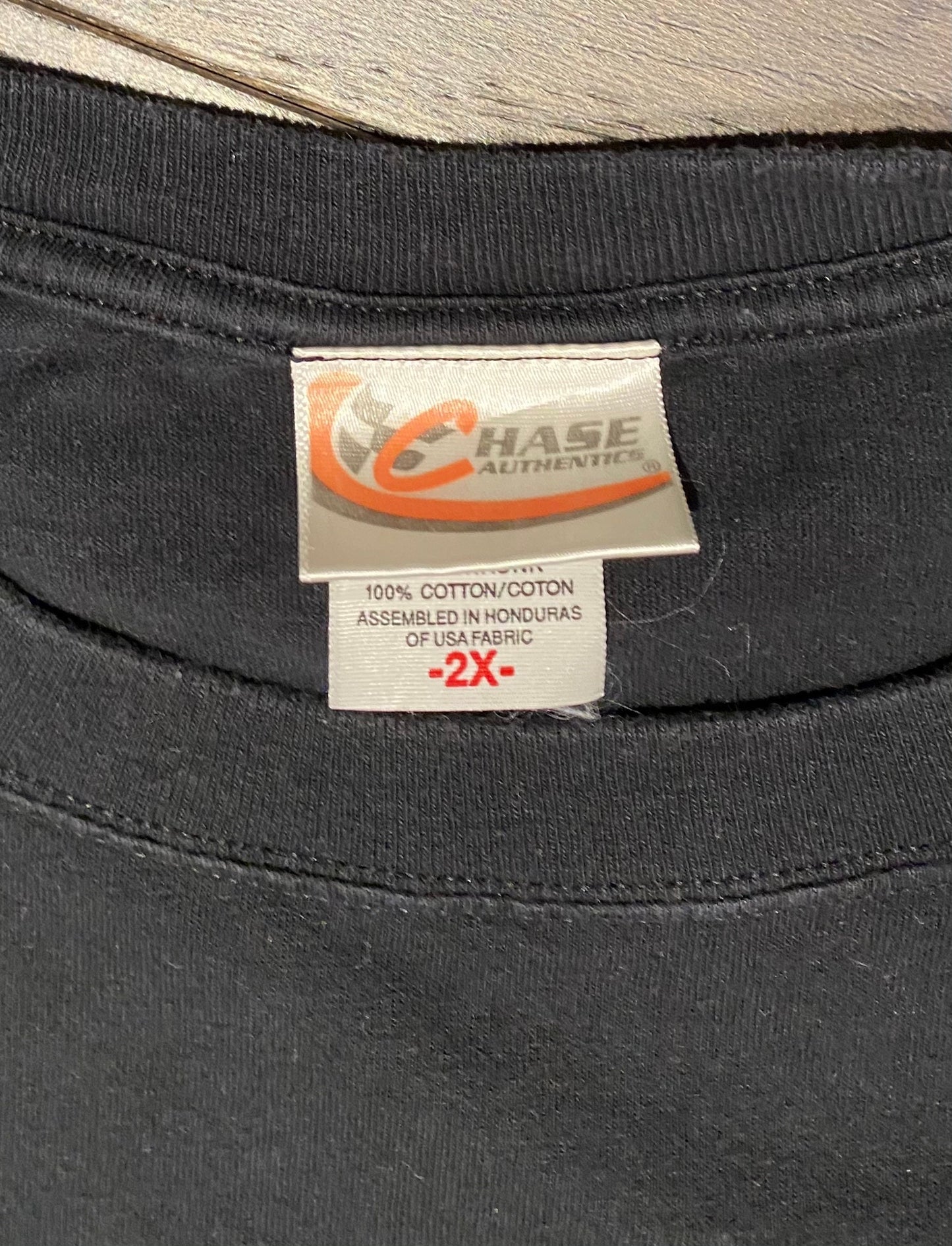 Kevin Harvick Made To Move NASCAR Graphic Tee | Size XXL | Vintage 2000s Racing Black T-Shirt | Chase Authentics | Free Shipping to USA |