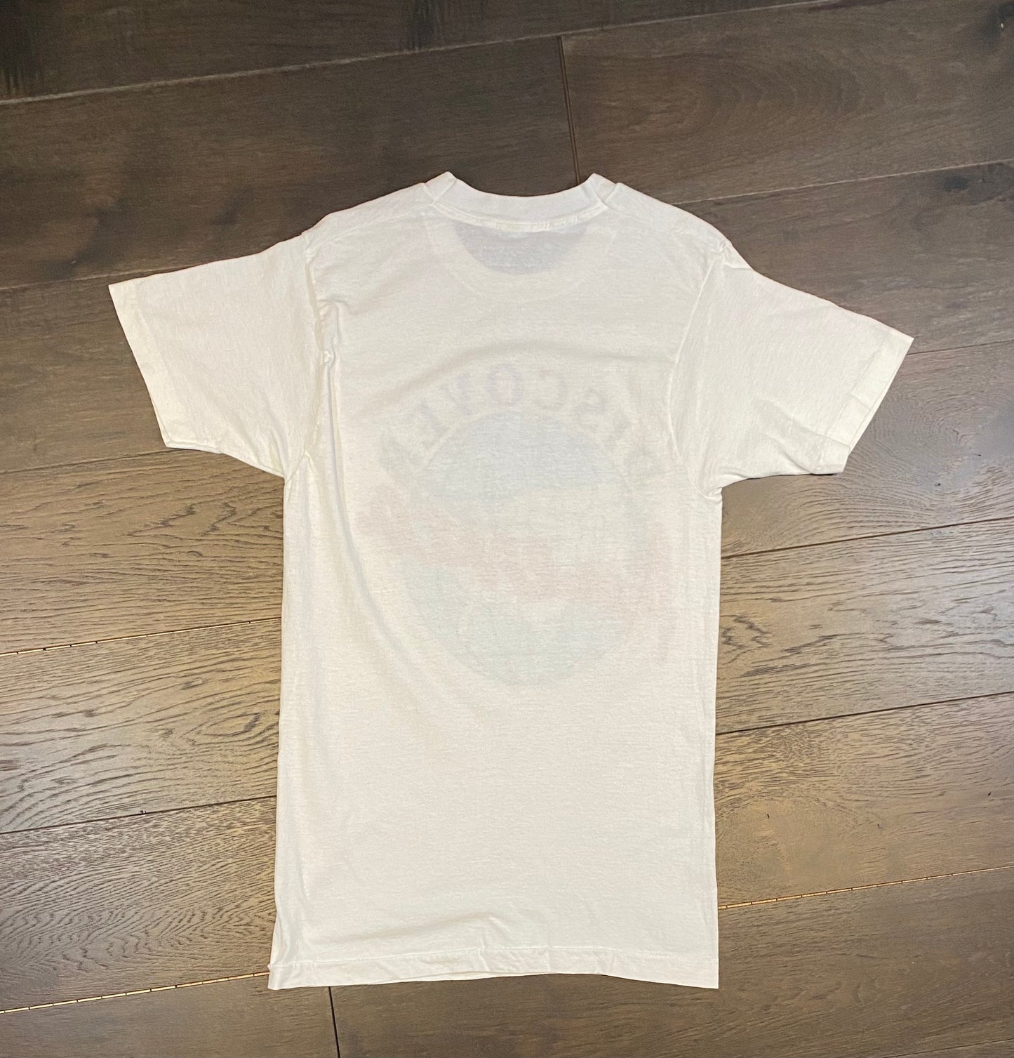 Discover America Graphic Tee | Size Large | Vintage 1990s Single Stitch White T-Shirt | Tourist Tee | Free Shipping to USA |