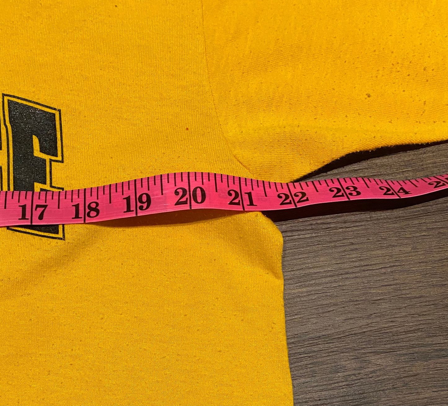 Lew Wallace Boosters Graphic Tee | Size Large | Vintage 1990s College University Band Yellow T-Shirt | Made in USA | Free Shipping to USA |