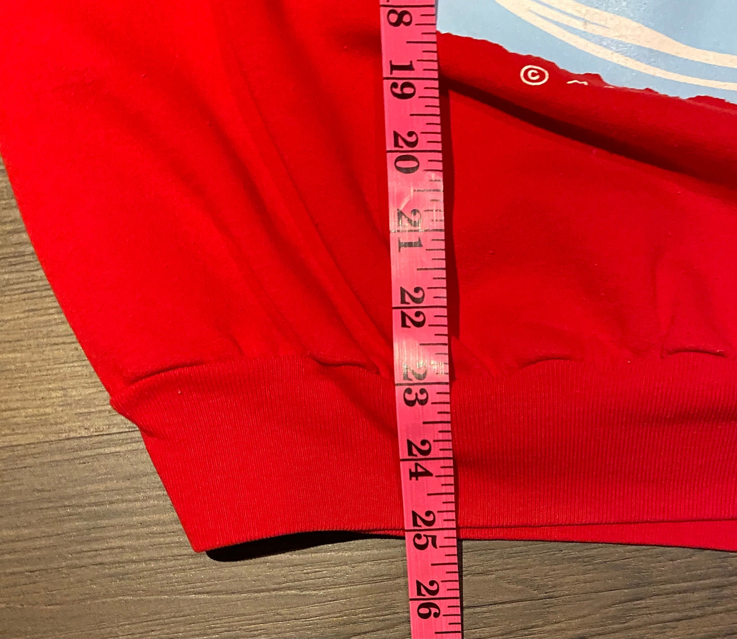 Polar Bears Hugging Graphic Crewneck | Size XL | Vintage 1990s Marci Lipman Graphics Red Sweater | Free Shipping to USA |