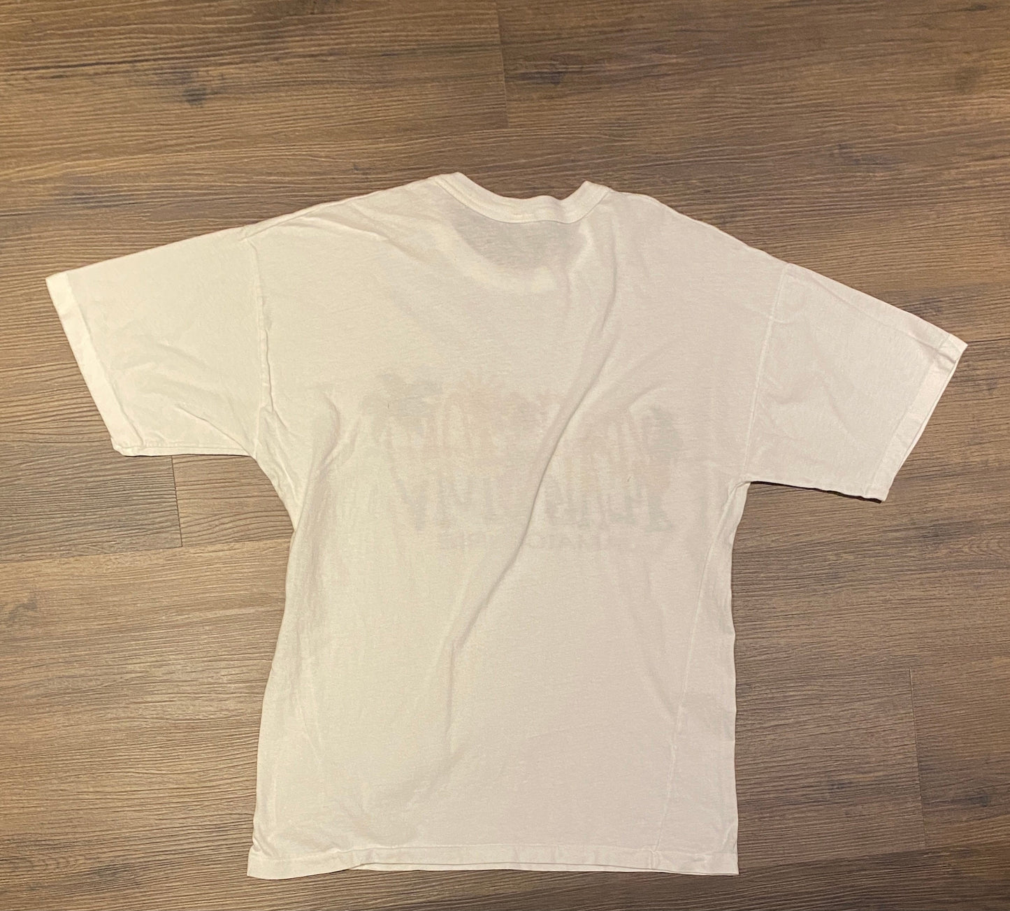 Yeah Mon Jamaica Irie Graphic Tee | Size XL | Vintage 1990s Single Stitch Tourist White T-Shirt | Free Shipping to USA |